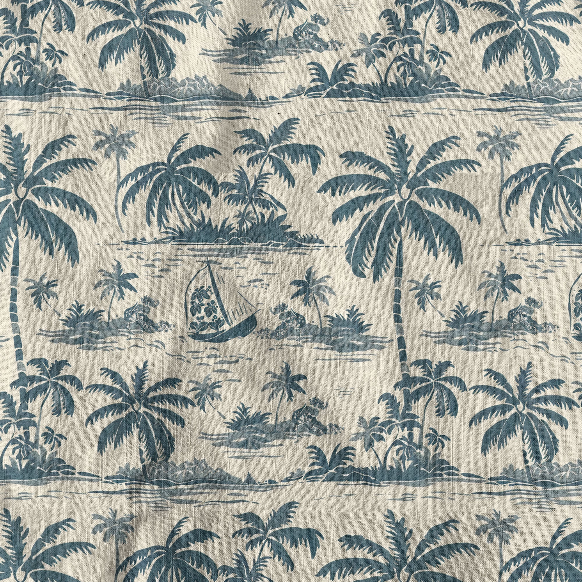 Tropical Garden Blossom Hawaii Shirt, Exotic Hawaiian Button Down Shirt - The Palmix