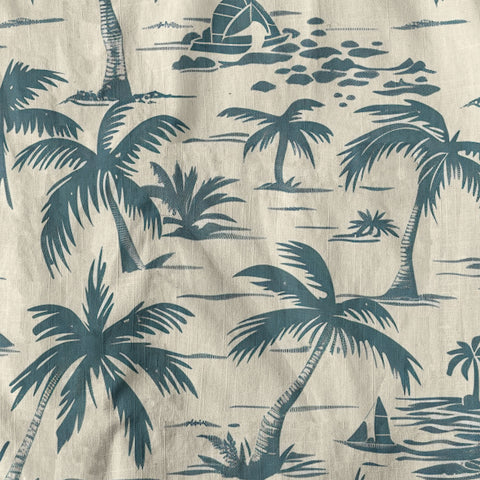 Vintage Aloha Hibiscus Flowers Hawaii Shirt, Floral Hawaiian Button Down Shirt for Men - The Palmix