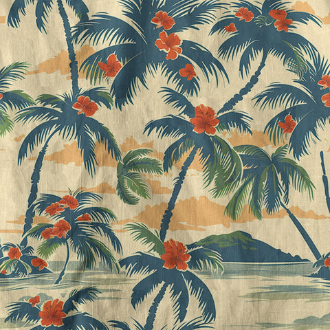 Retro Aloha Flowers Hawaii Shirt, Floral Pattern Hawaiian Shirt - The Palmix