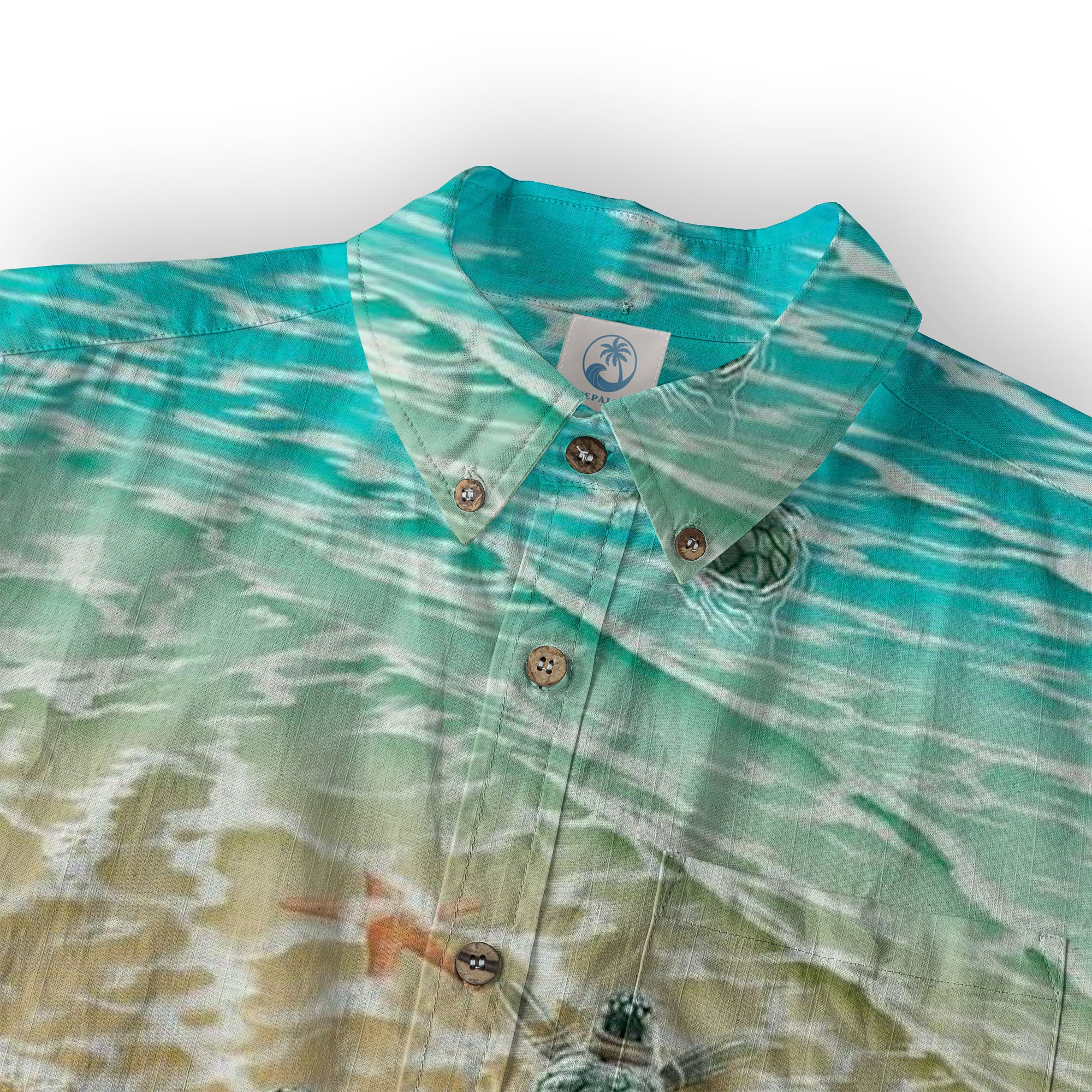 Turtle Beach Hawaiian Shirt, Aloha Summer Beach Hawaii Shirt - The Palmix