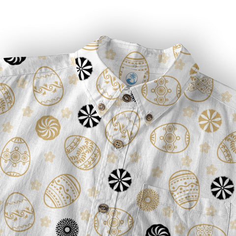 Easter Dinosaur Hawaiian Shirt Men Women Kid Youth, Bunny Dinosaur And Easter Eggs Shirt - The Palmix