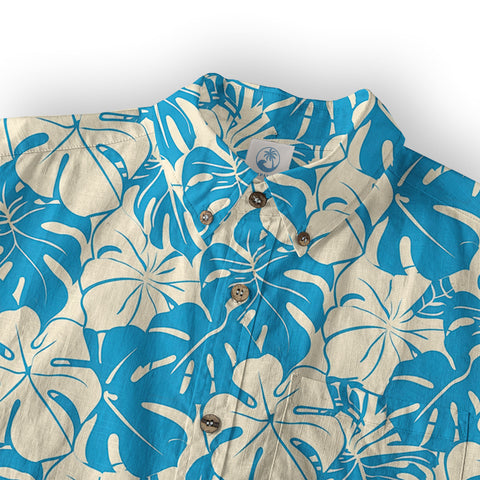 Retro Aloha Flowers Hawaii Shirt, Floral Hawaiian Button Down Shirt - The Palmix