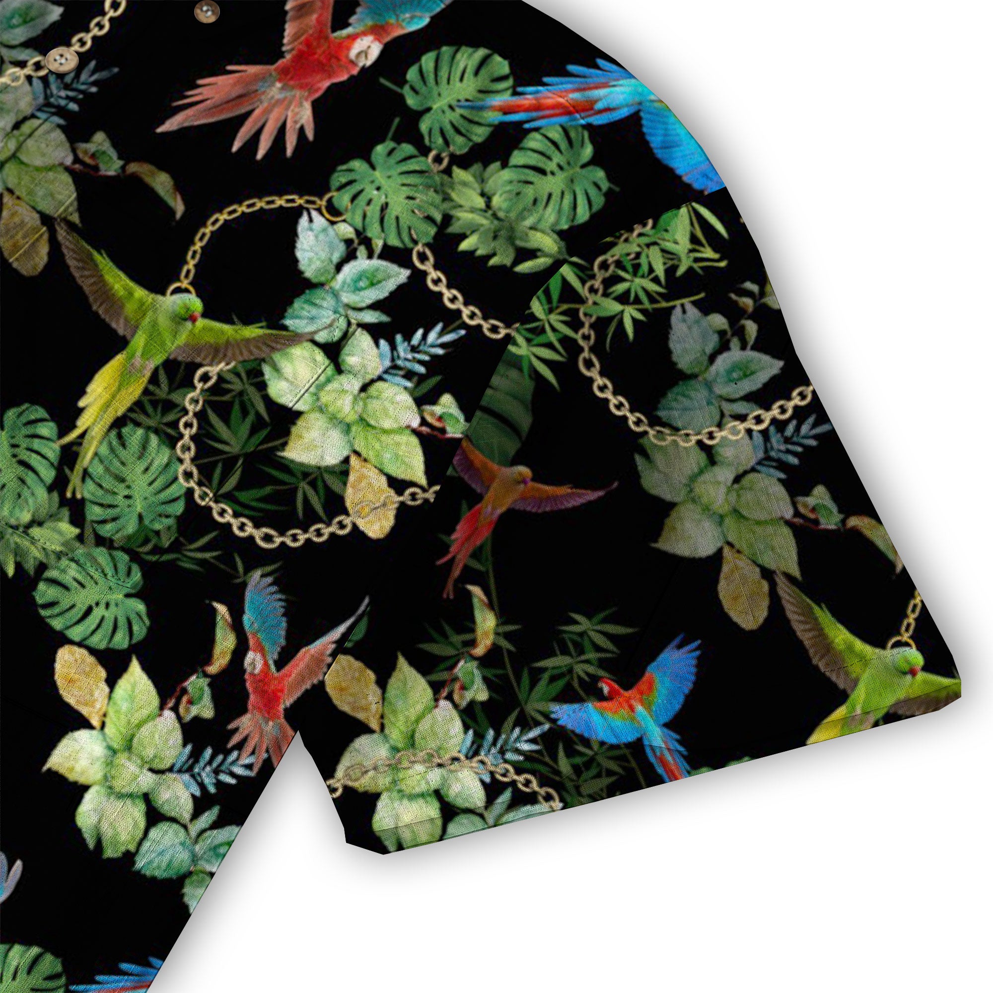 Parrot Colorful Hawaiian Shirt, Aloha Summer Beach Hawaii Shirt - The Palmix