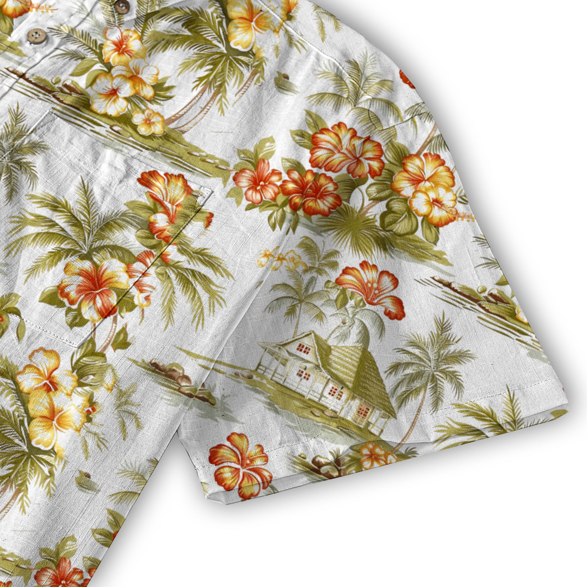Pineapple Hawaiian Shirt, Aloha Pattern Hawaiian Shirt - The Palmix