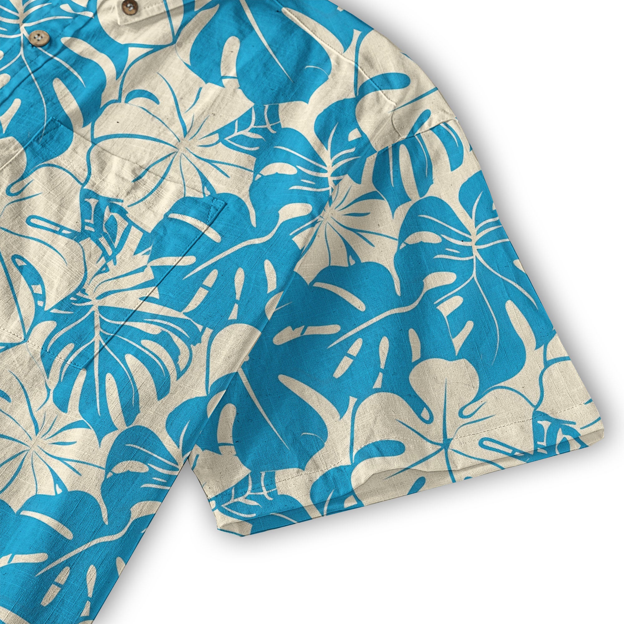 Vintage Aloha Hibiscus Flowers Hawaii Shirt, Floral Hawaiian Button Down Shirt for Men - The Palmix