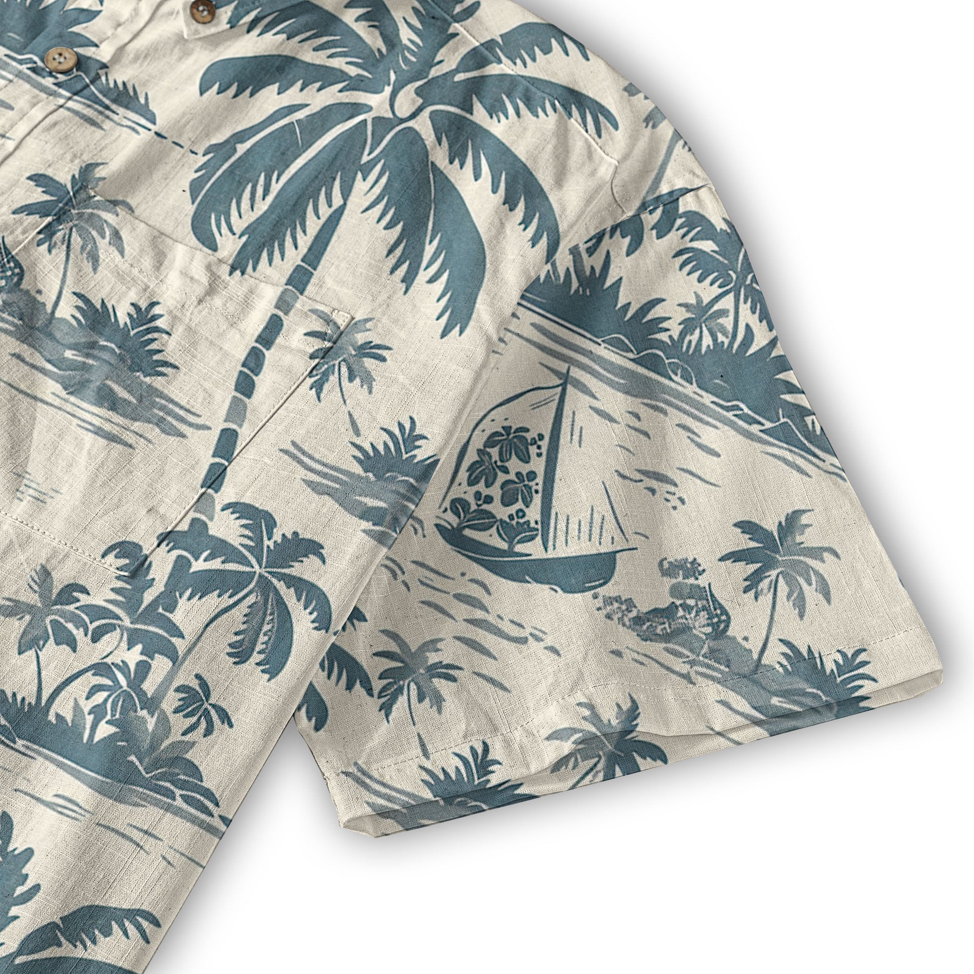 Retro Aloha Flowers Hawaii Shirt, Floral Pattern Hawaiian Shirt - The Palmix