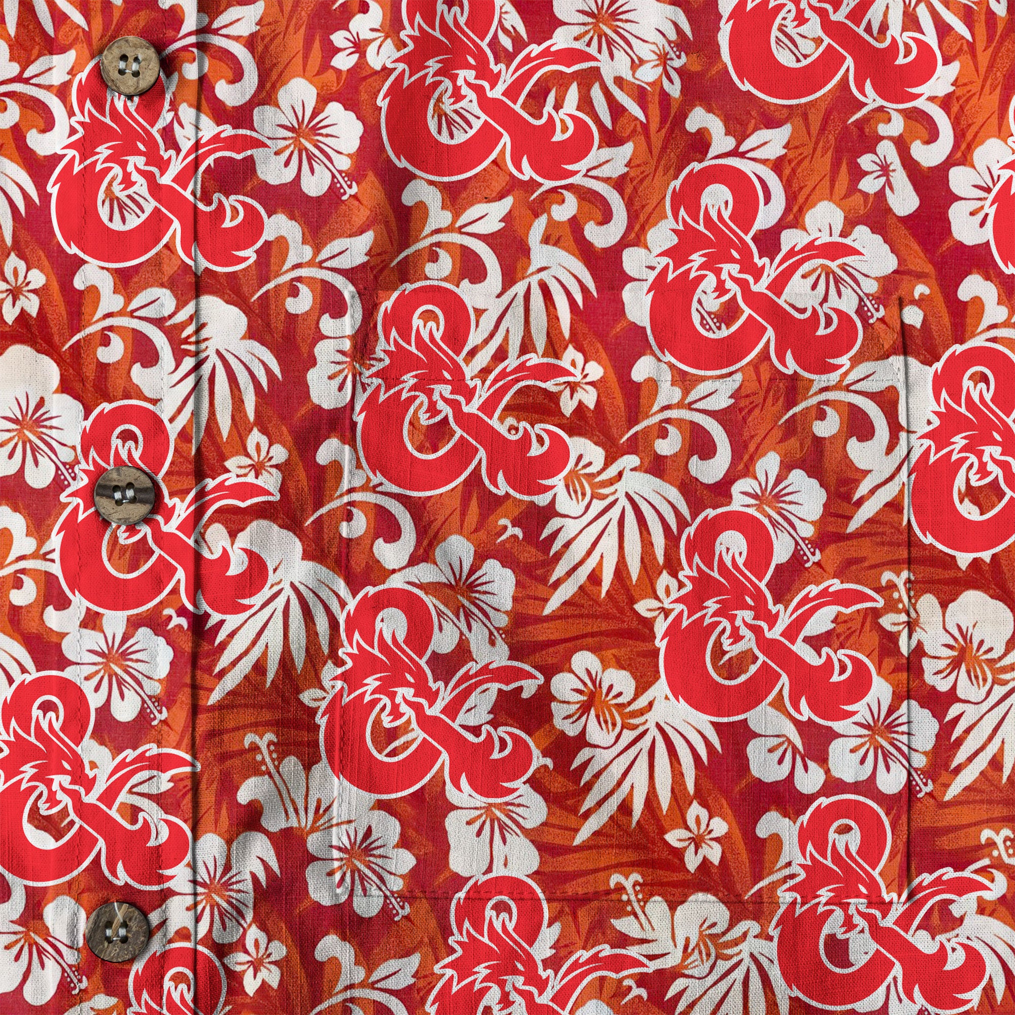 DND Celestrial Dice Pattern Aloha Hawaii Shirt, D20 Stars Constellation, Sun and Crescent Button Down Shirt - The Palmix