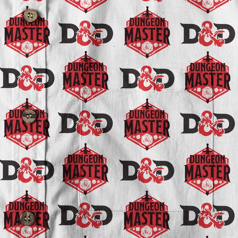 DnD Hawaii Shirt, Dice Print Hawaii Shirt, Dungeon Master Gift, Roleplaying Game Aloha Hawaii Shirt