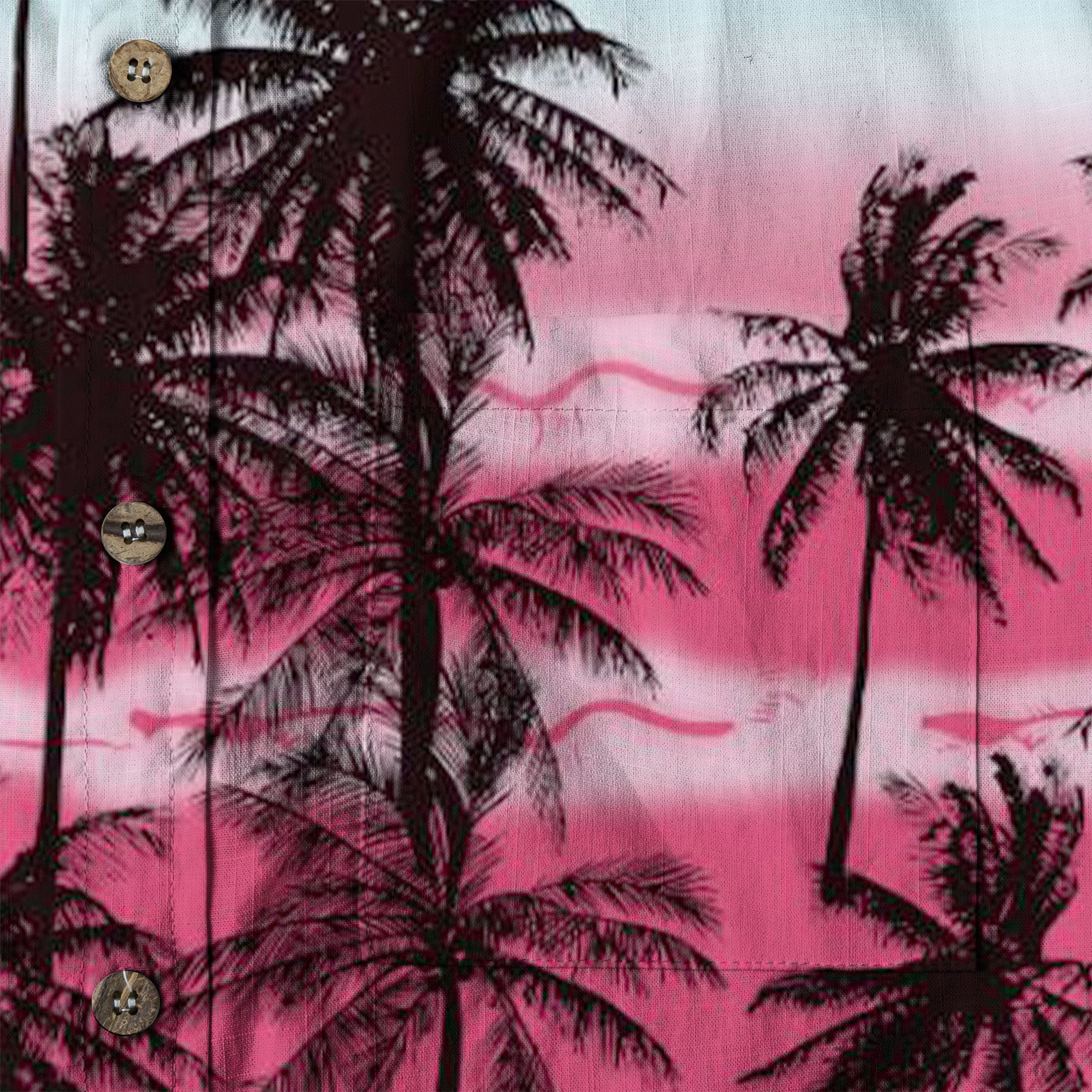 Coconut Trees Pattern Hawaii Shirt, Summer Beach Shirt - The Palmix