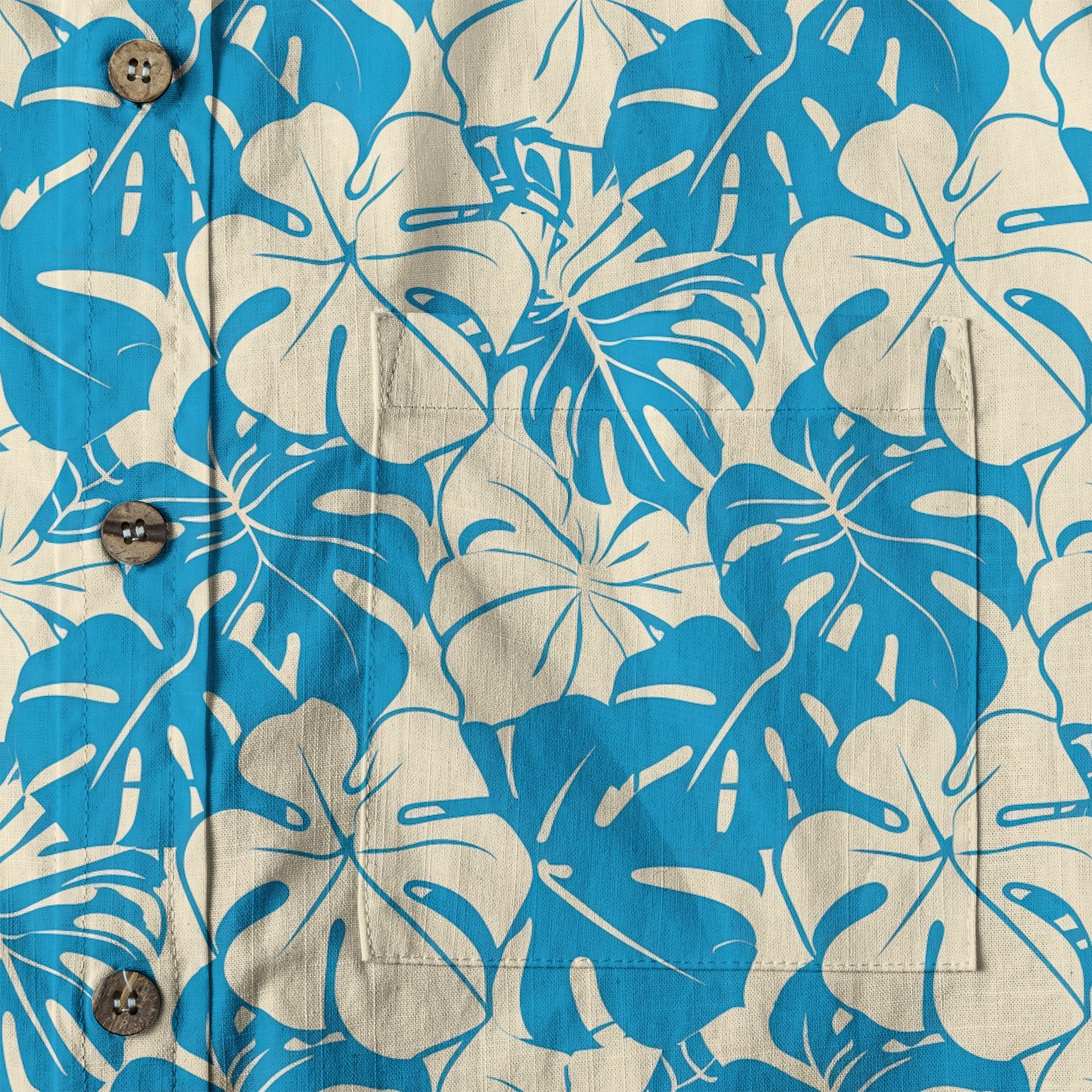 Vintage Aloha Hibiscus Flowers Hawaii Shirt, Floral Hawaiian Button Down Shirt for Men - The Palmix