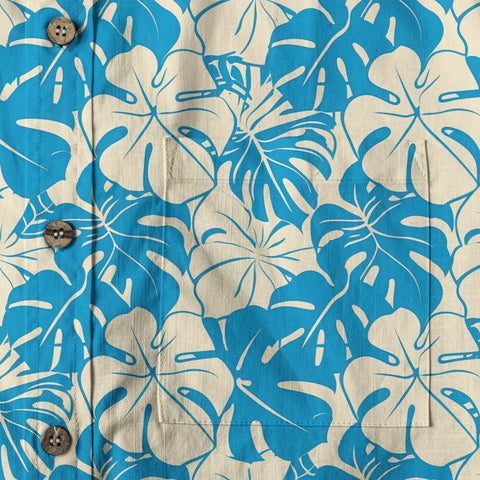 Vintage Aloha Hibiscus Flowers Hawaii Shirt, Floral Hawaiian Button Down Shirt for Men - The Palmix