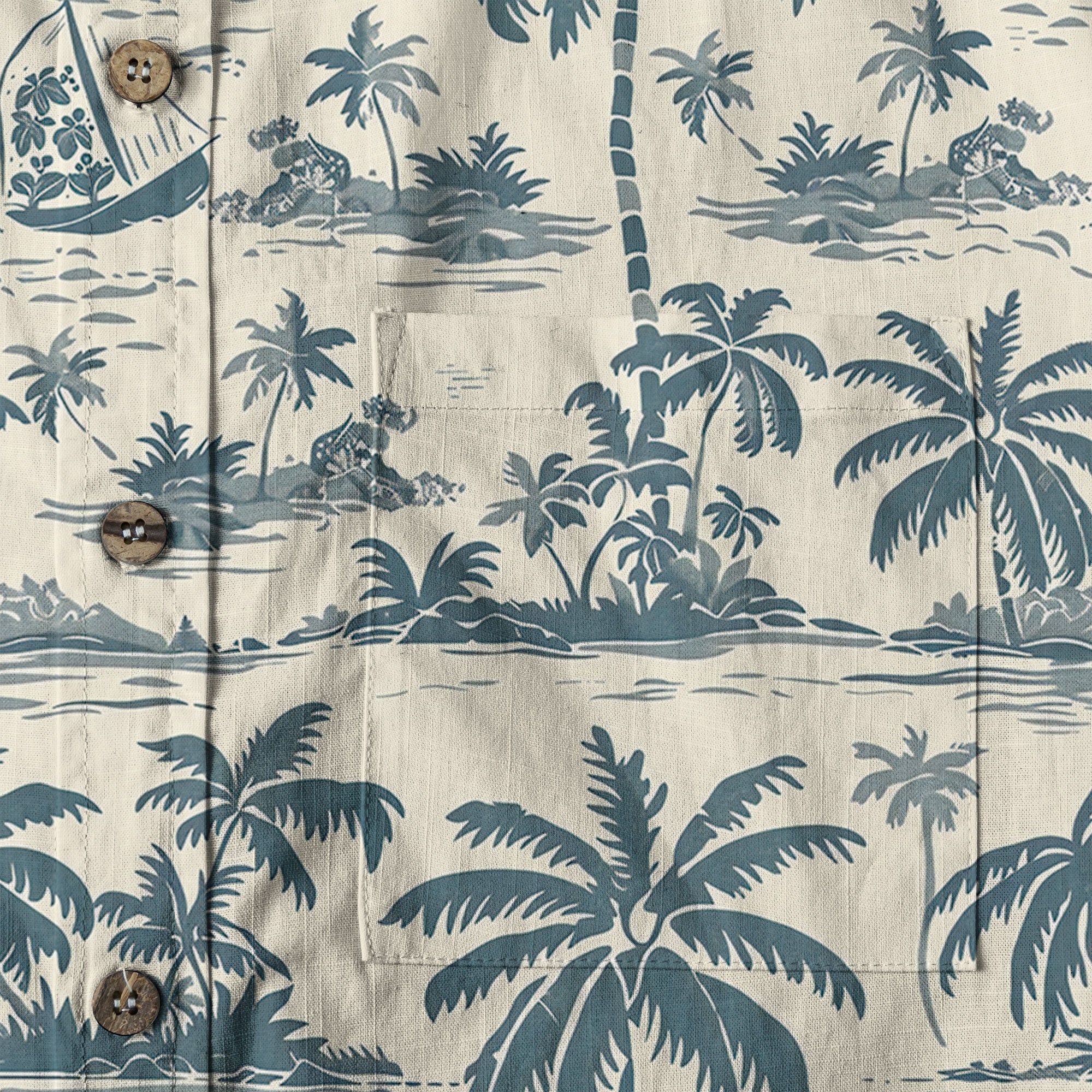 Retro Aloha Flowers Hawaii Shirt, Floral Pattern Hawaiian Shirt - The Palmix