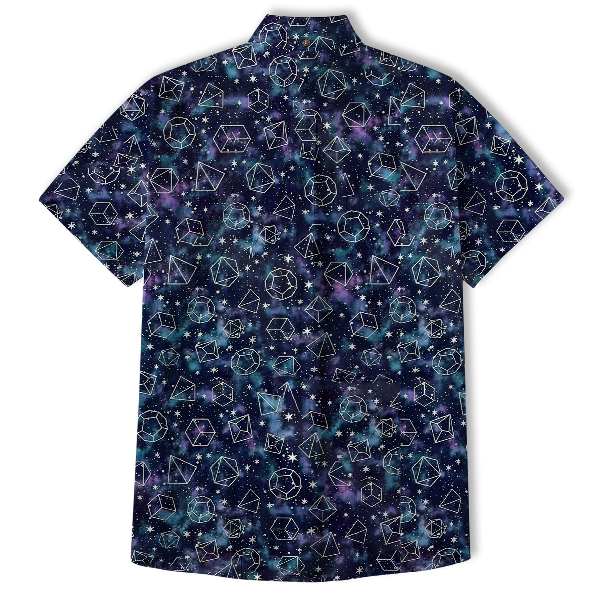 DnD Hawaii Shirt, Dice Print Shirt, Dungeon Master Gift, Roleplaying Game Aloha Hawaii Shirt - The Palmix