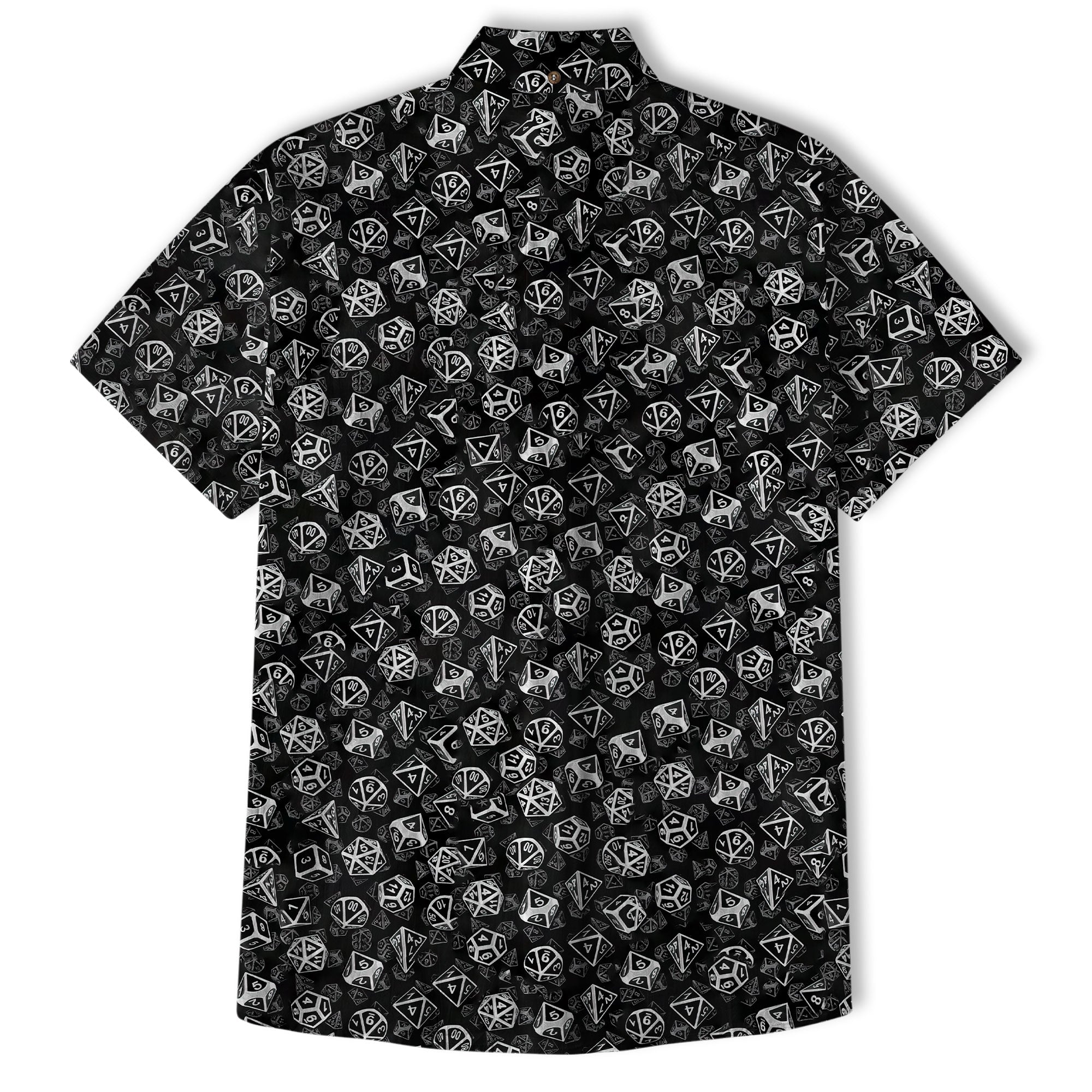 DnD Hawaiian Shirt, Dice Hawaiian Shirt, Dungeon Master Gift, Roleplaying Game Shirt - The Palmix