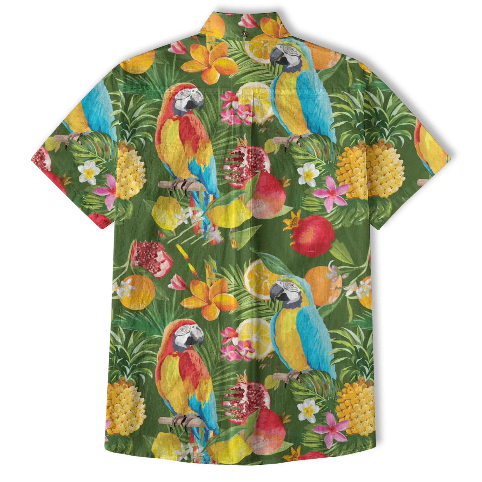 Parrot Hawaiian Shirt for Men Women, Tropical Summer Hawaiian Beach Shirt - The Palmix