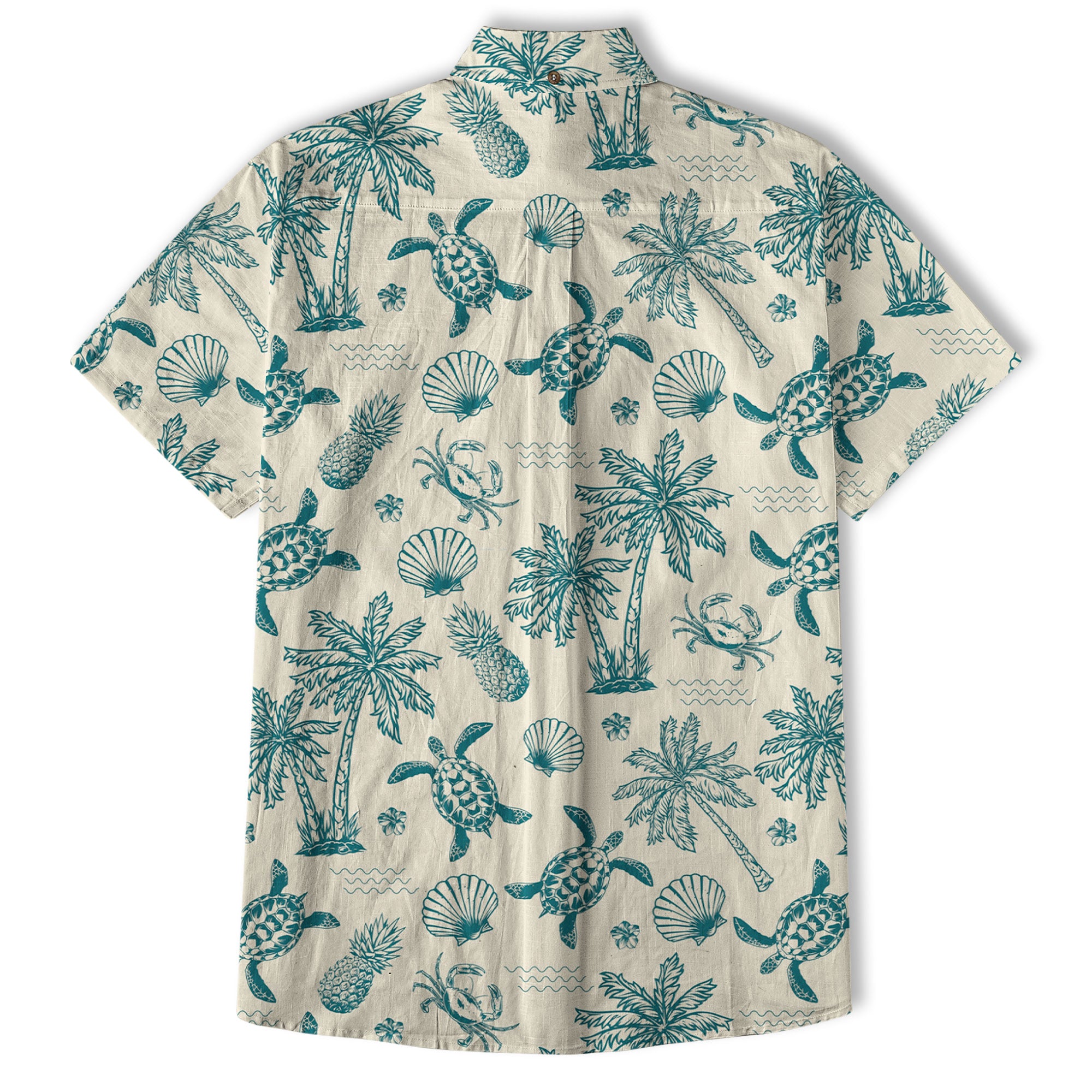 Turtle Aloha Shirt, Turtle Lover Hawaiian Shirt, Sea Lovers Aloha Shirt - The Palmix