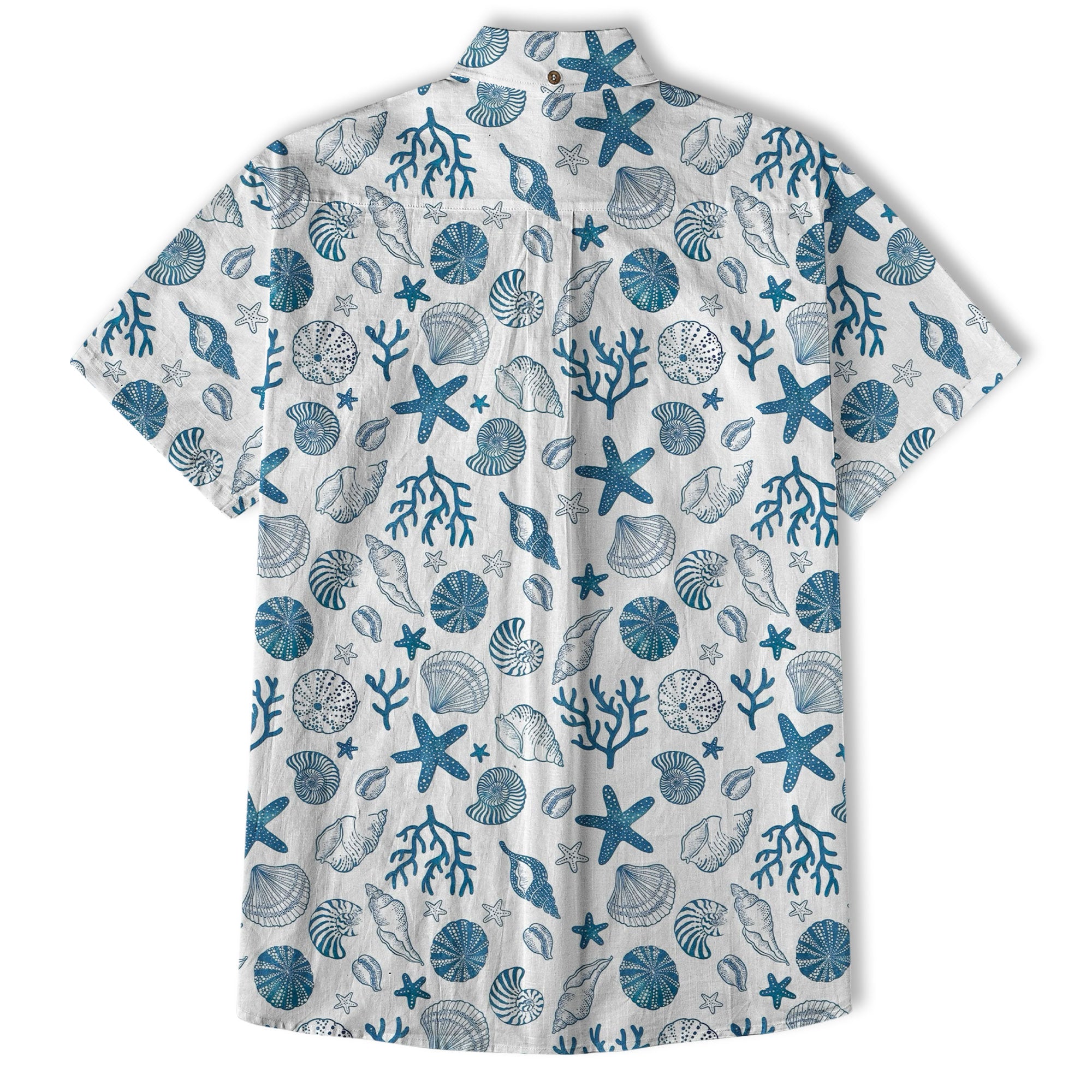 Sea Hawaiian Shirts for Men Women, Sea Animal Aloha Summer Beach Shirt Short Sleeve Button Down - The Palmix