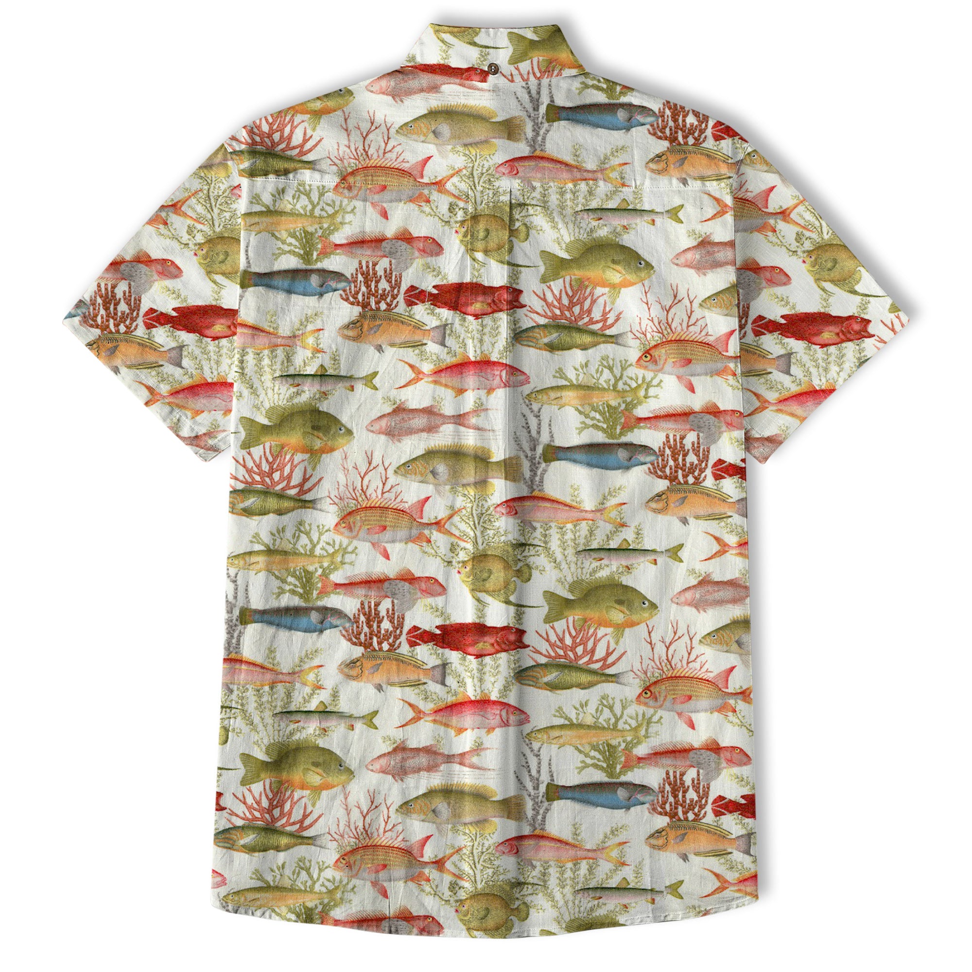 Sea Hawaiian Shirts for Men Women, Sea Animal Aloha Summer Beach Shirt Short Sleeve Button Down - The Palmix