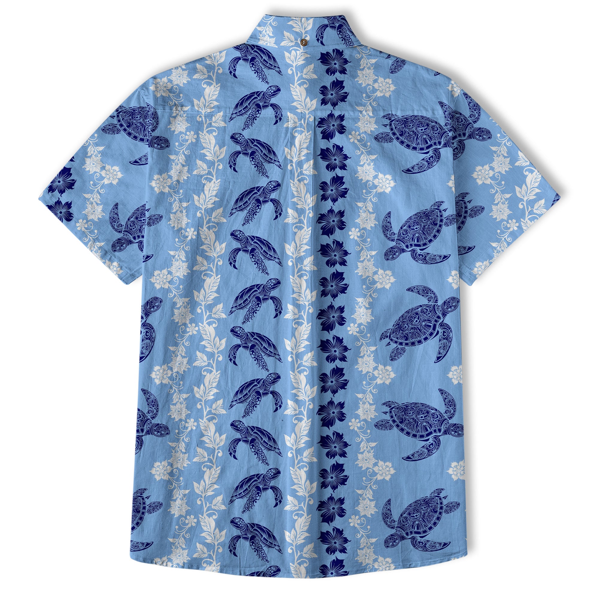Sea Ocean Animals Women's Hawaiian Shirt, Ocean Fish Print - The Palmix