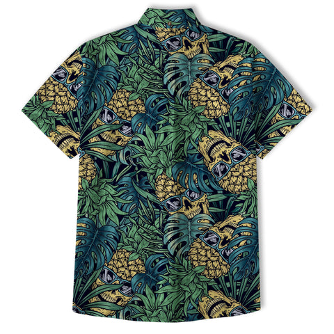 Pineapple Hawaiian Shirt, Aloha Pattern Hawaiian Shirt - The Palmix