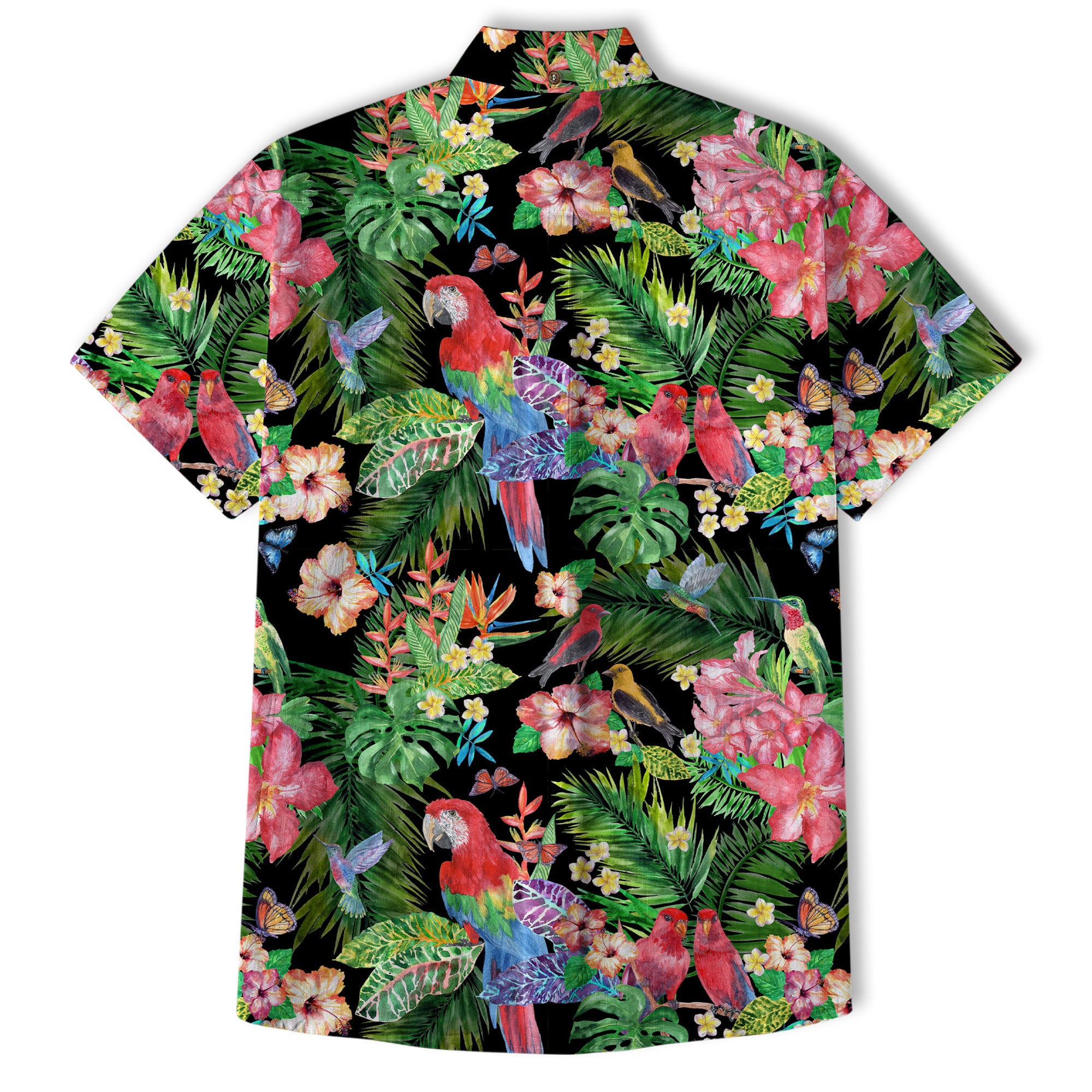 Parrot Hawaii Shirt for Men Women - Tropical Hawaiian Shirt - The Palmix