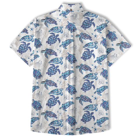 Turtle Beach Hawaiian Shirt, Aloha Summer Hawaii Shirt
