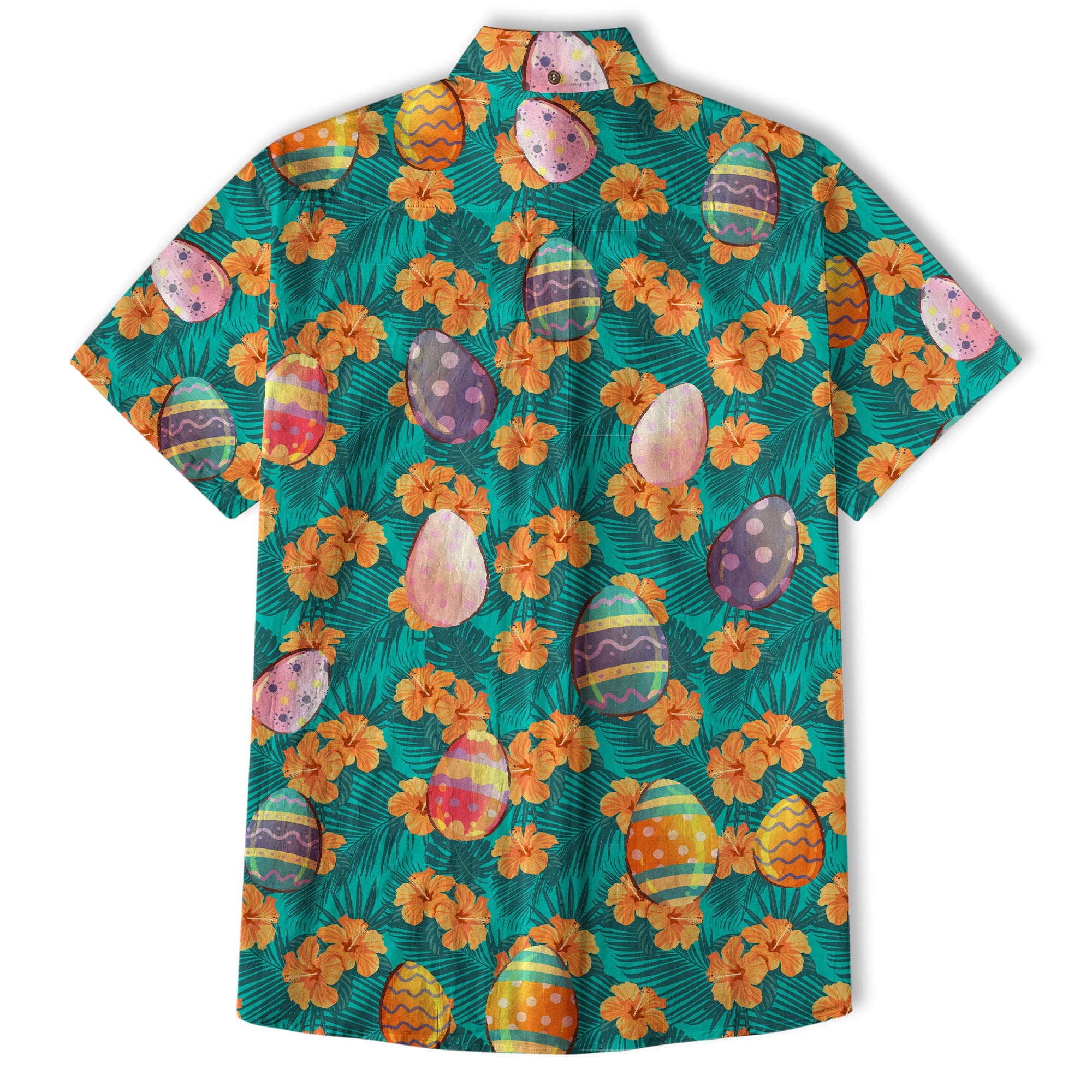 Easter Dinosaur Hawaiian Shirt Men Women Kid Youth, Bunny Dinosaur And Easter Eggs Shirt - The Palmix
