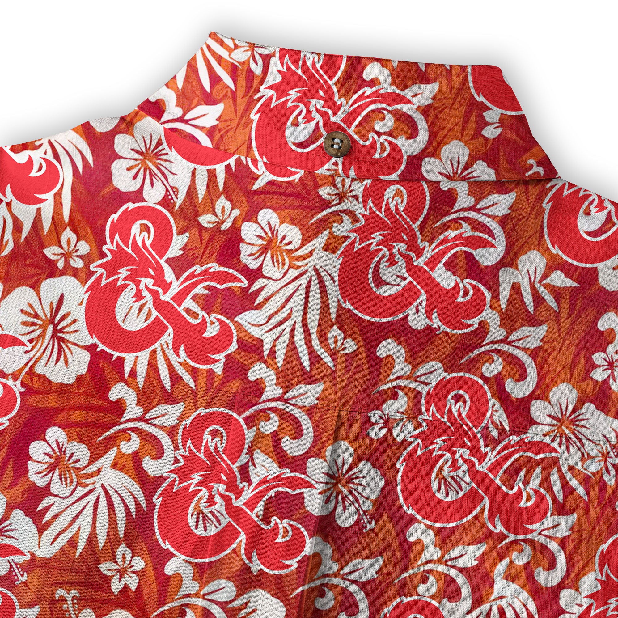 DND Celestrial Dice Pattern Aloha Hawaii Shirt, D20 Stars Constellation, Sun and Crescent Button Down Shirt - The Palmix