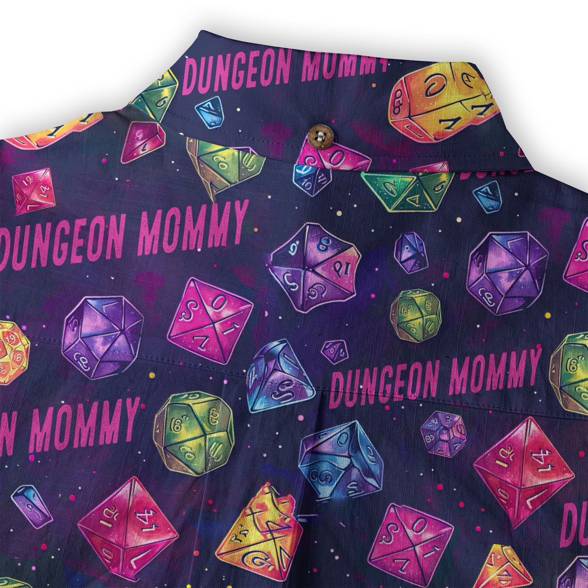 Dungeons Daddy Aloha Hawaii Shirt, DND Game Pattern Shirt Gift for Dad - The Palmix