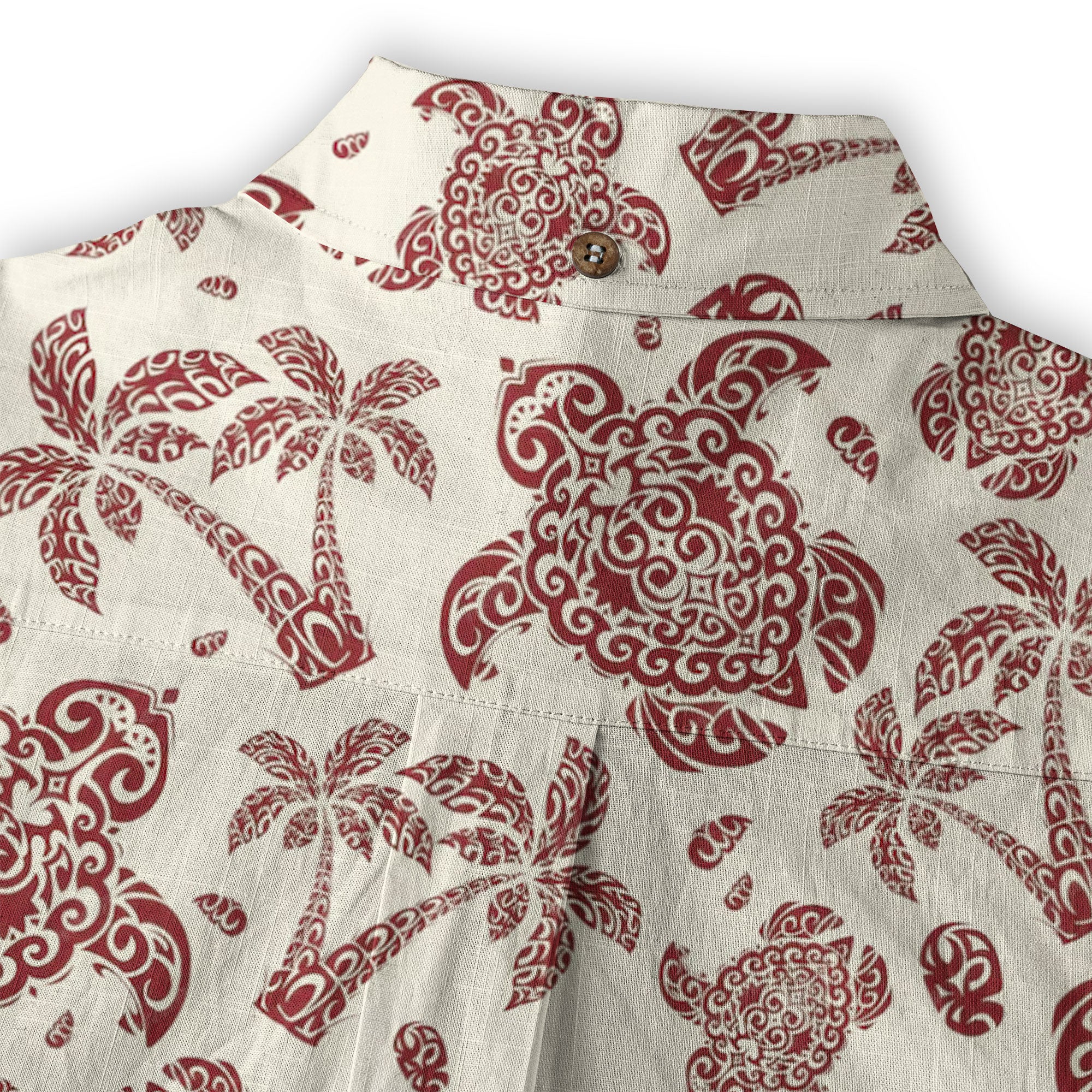 Turtle Beach Summer Button Down Hawaiian Shirt, Hawaii Pattern Shirt - The Palmix