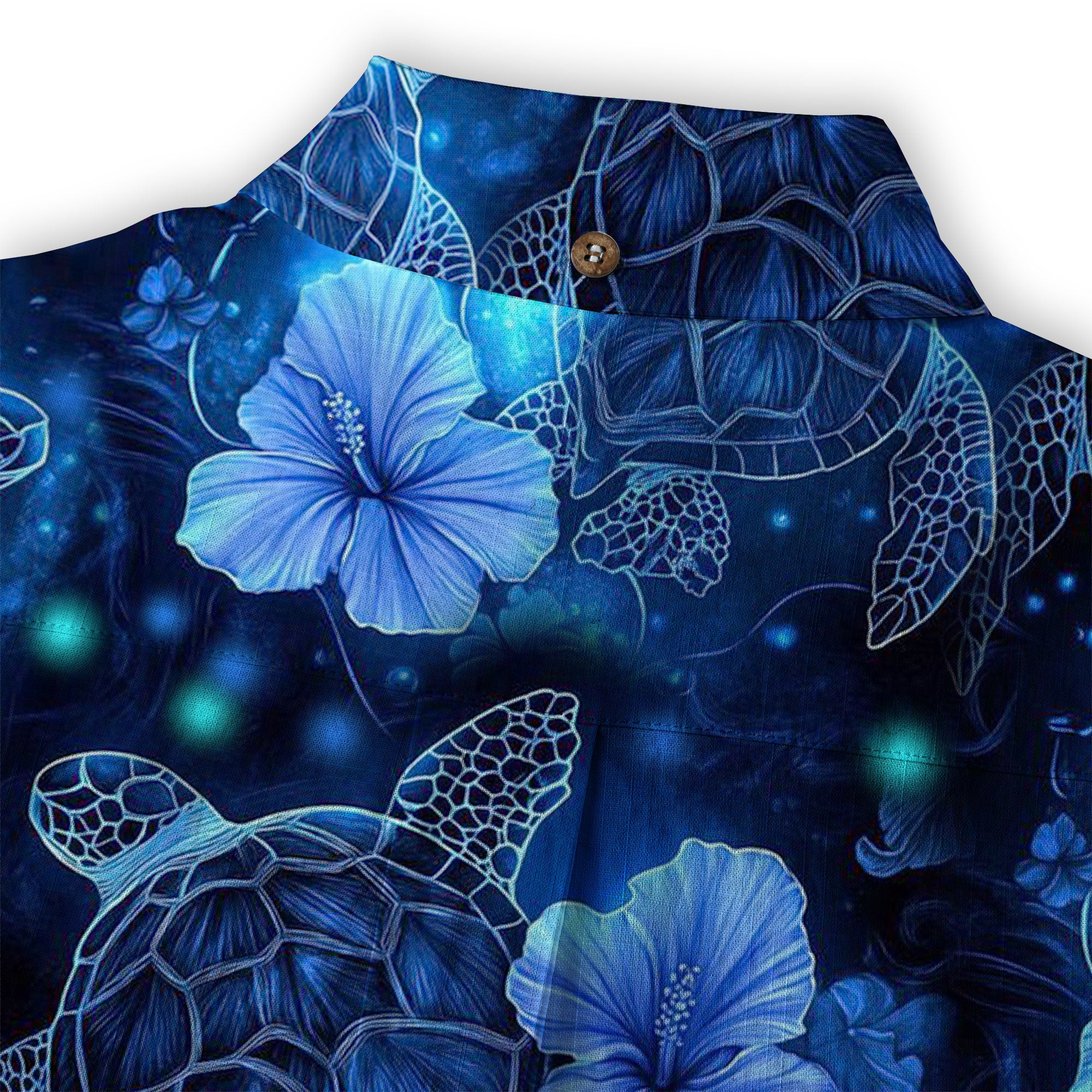 Neon Turtle Hawaiian Shirts for Men Women Youth, Vibrant Sea Turtle Aloha Summer Beach Shirt - The Palmix