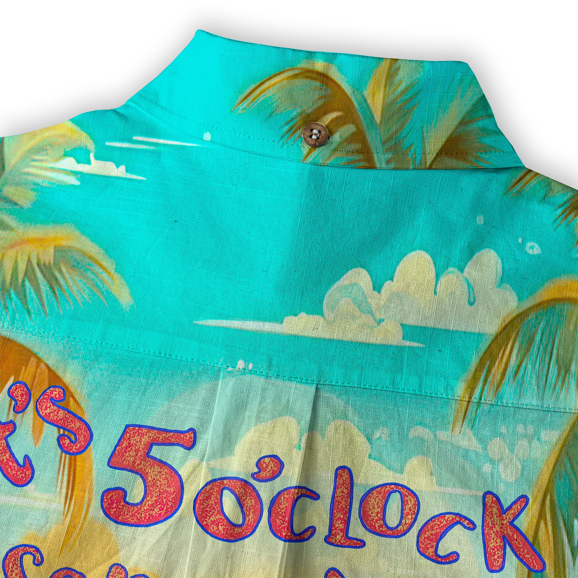 Parrot Beach Shirt Summer Hawaiian Shirt, Parrot It’s 5 O’clock Somewhere Hawaiian Shirt - The Palmix
