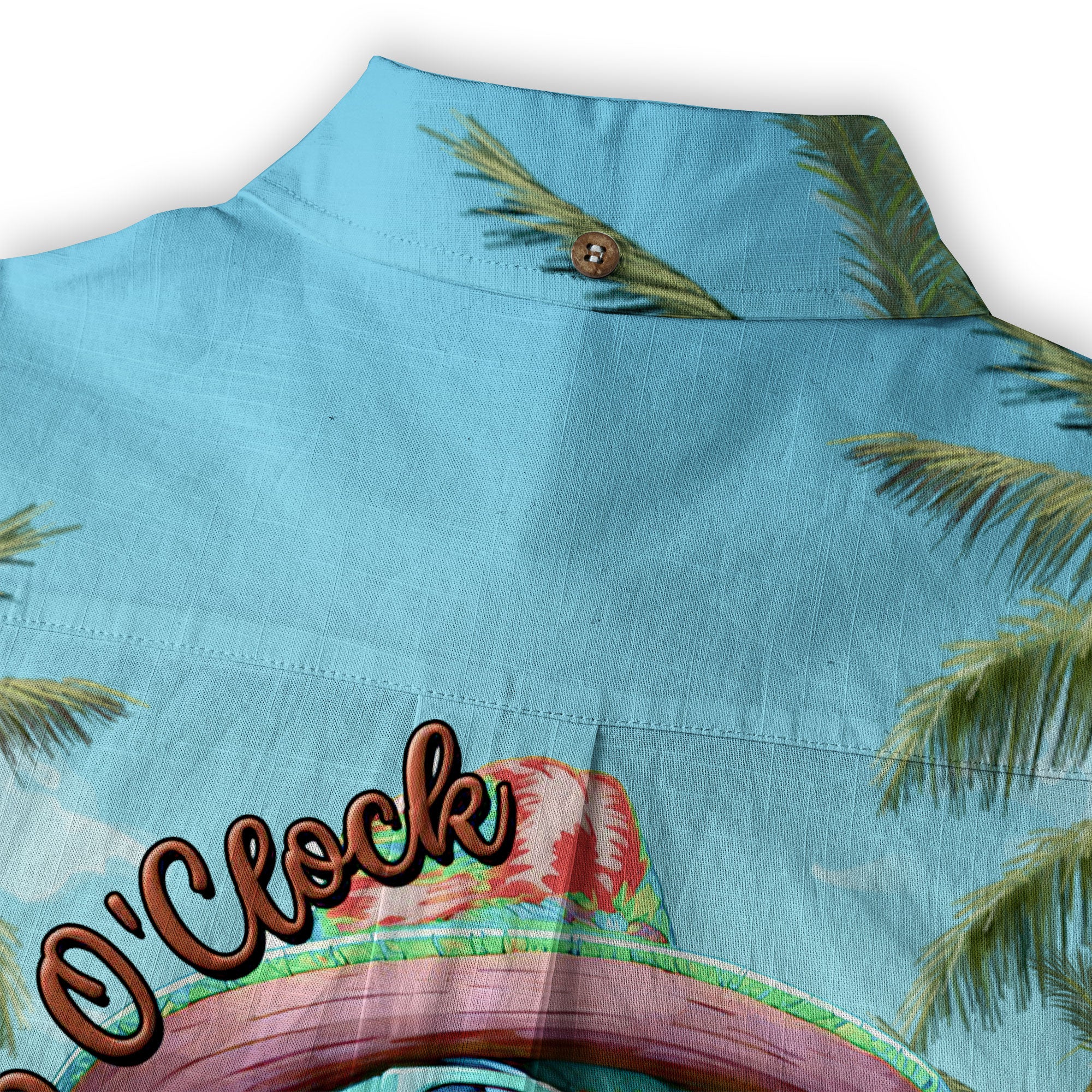 It's 5 O'clock Somewhere Parrot Hawaiian Shirt for Men, Parrot Aloha Button Down Shirt - The Palmix