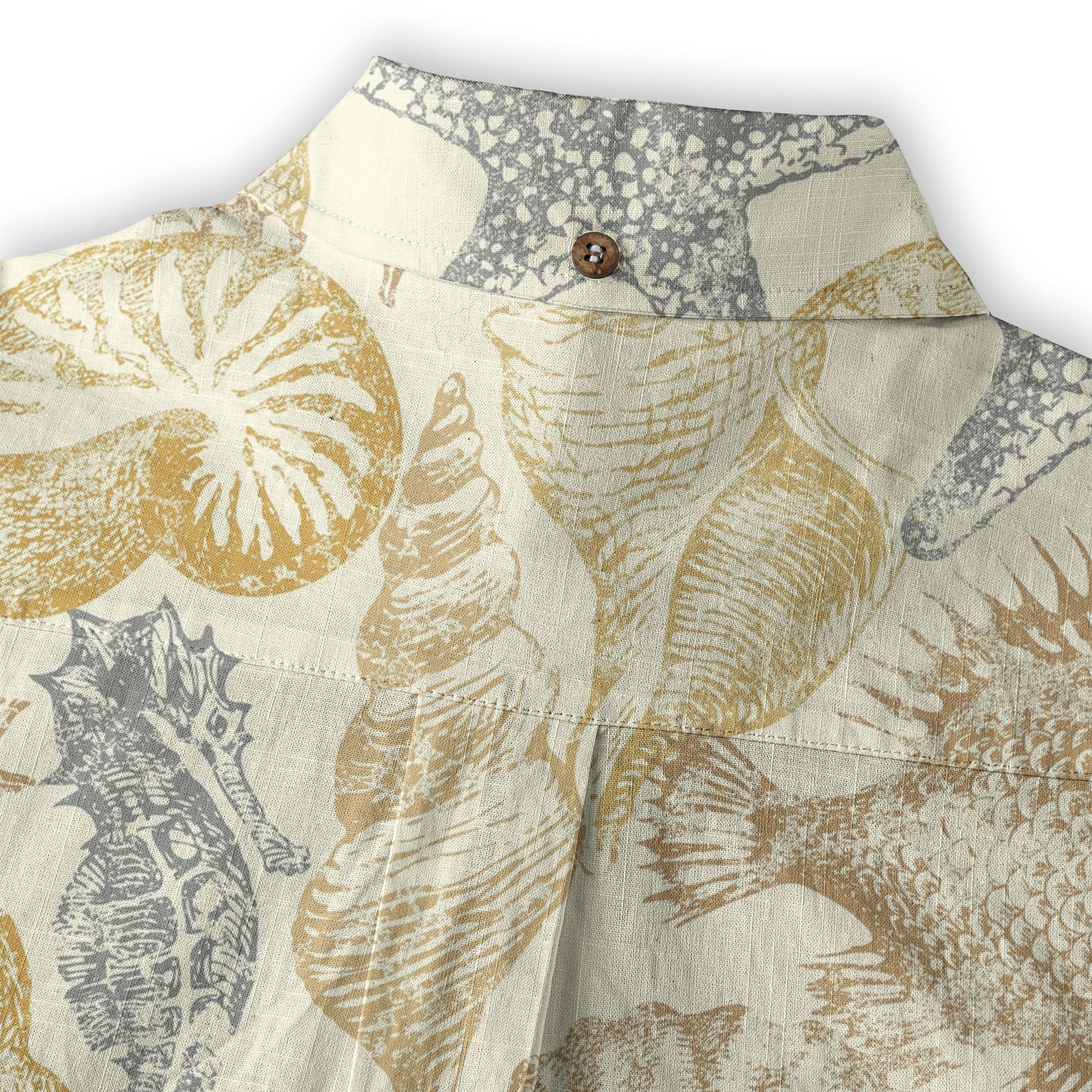 Ocean Animals Women's Hawaiian Shirt, Ocean Aloha Hawaiian Print - The Palmix