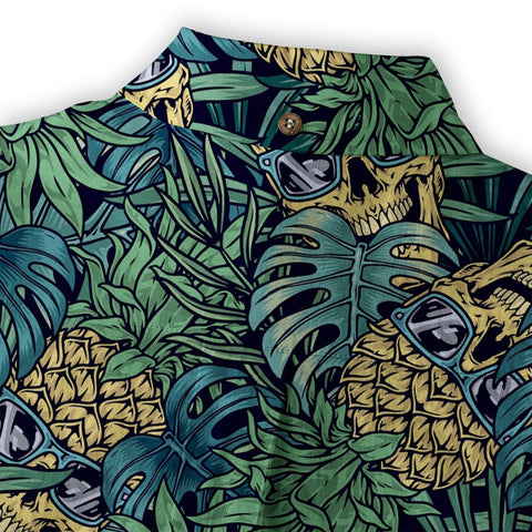 Pineapple Hawaiian Shirt, Aloha Pattern Hawaiian Shirt - The Palmix