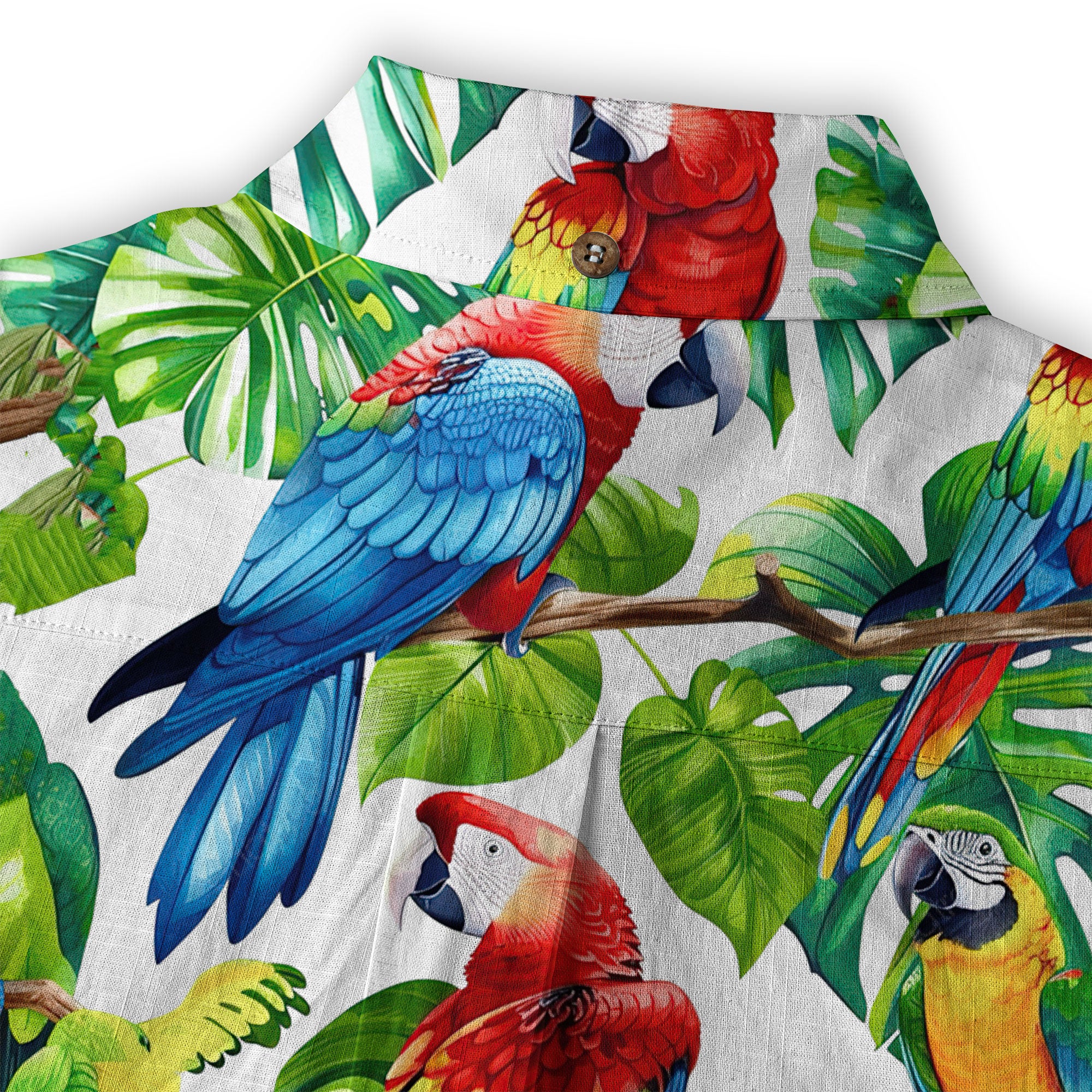Hawaiian Parrots Shirt, Parrot Hawaiian Shirt for Man - The Palmix
