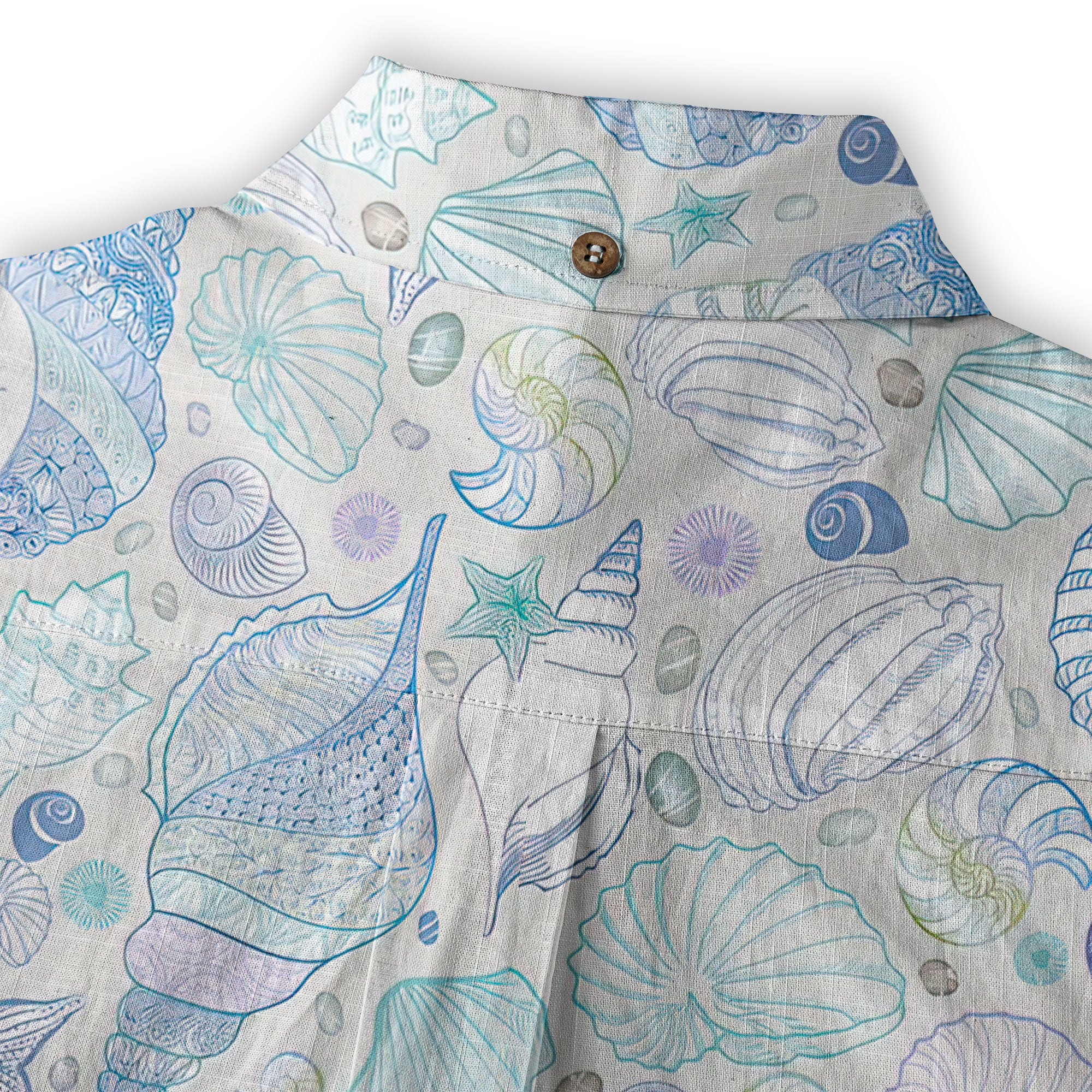 Sea Shells Animal Pattern Hawaii Shirt, Turtle Hawaiian Shirt for Men Women - The Palmix