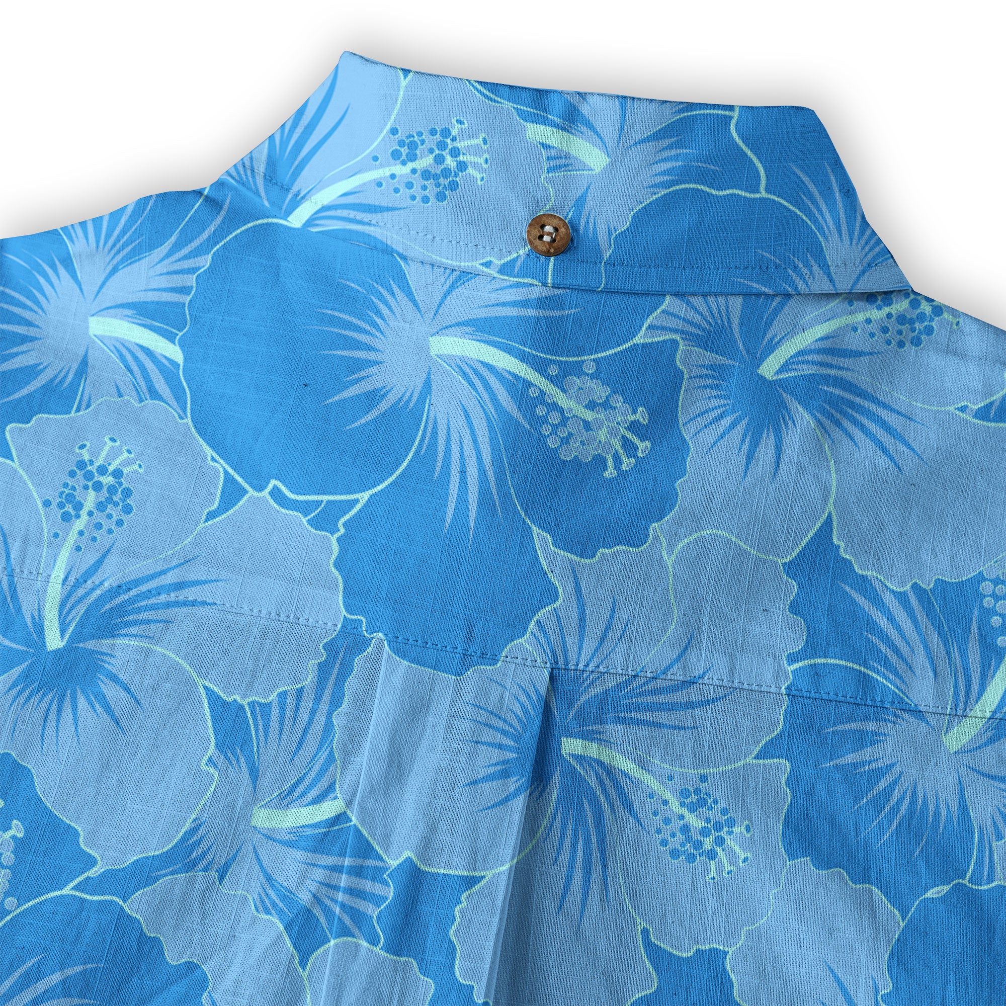 Floral Pattern Hawaii Shirt, Hibiscus Flower Shirt - The Palmix