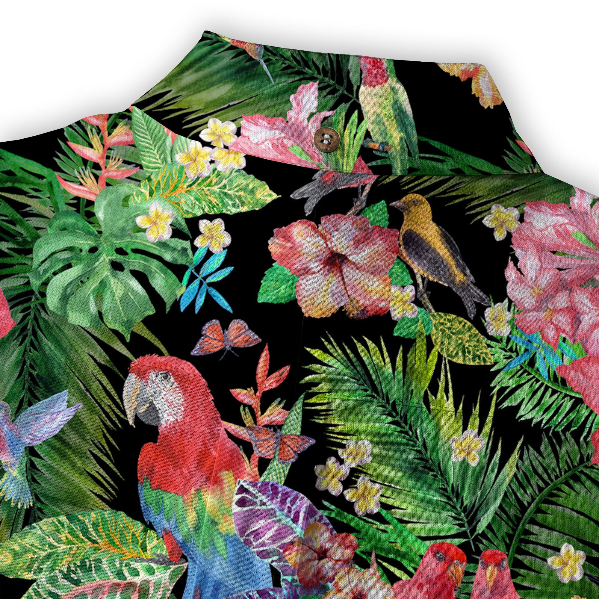 Parrot Hawaii Shirt for Men Women - Tropical Hawaiian Shirt - The Palmix