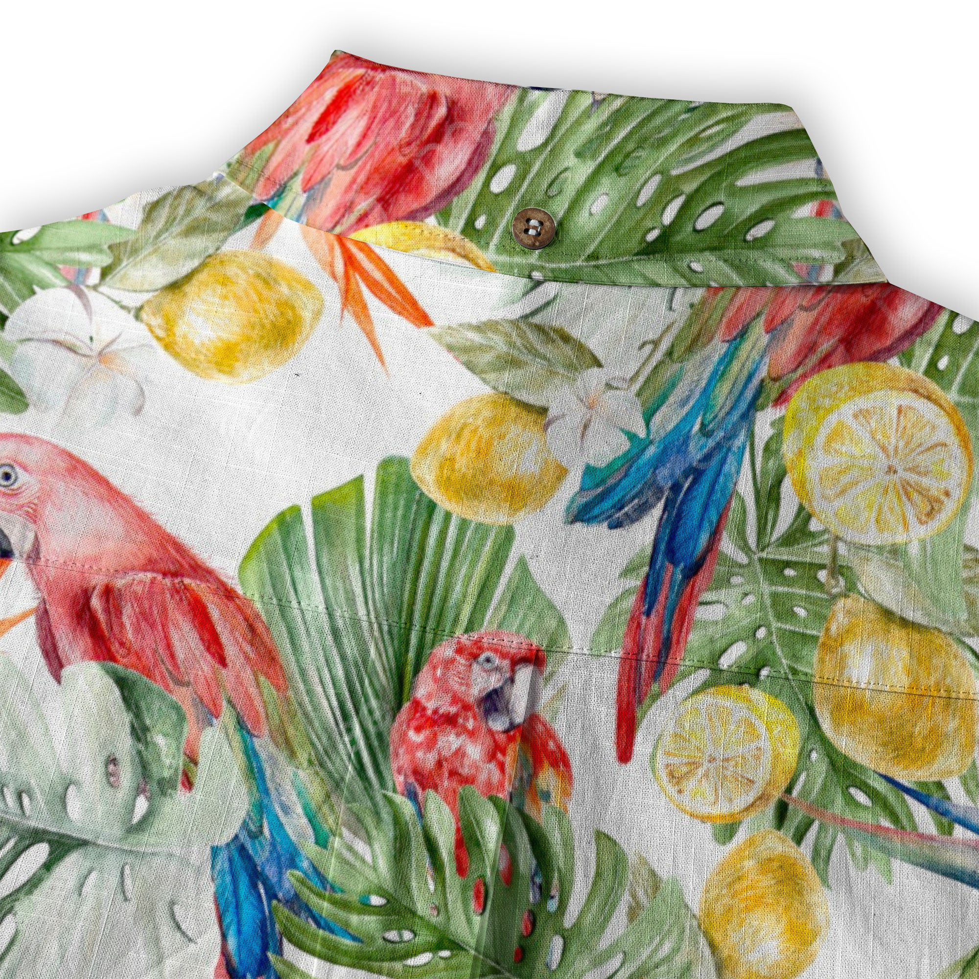 Parrot Hawaii Shirt for Men Women, Beautiful Watercolor Tropical Pattern Hawaii Shirt - The Palmix