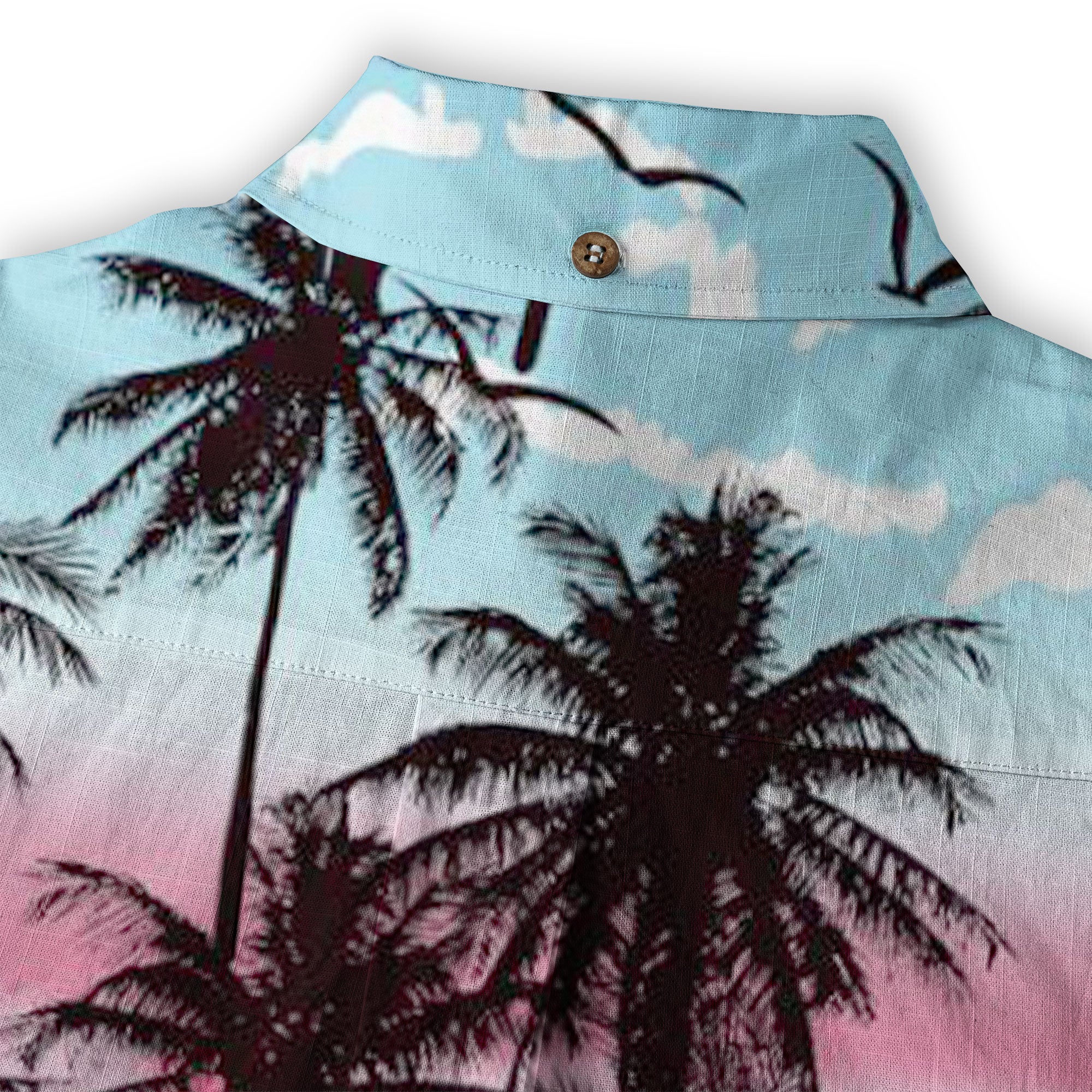 Coconut Trees Pattern Hawaii Shirt, Summer Beach Shirt - The Palmix