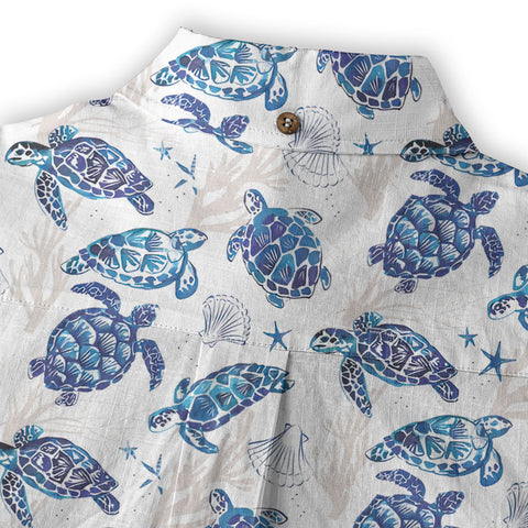 Turtle Beach Hawaiian Shirt, Aloha Summer Hawaii Shirt