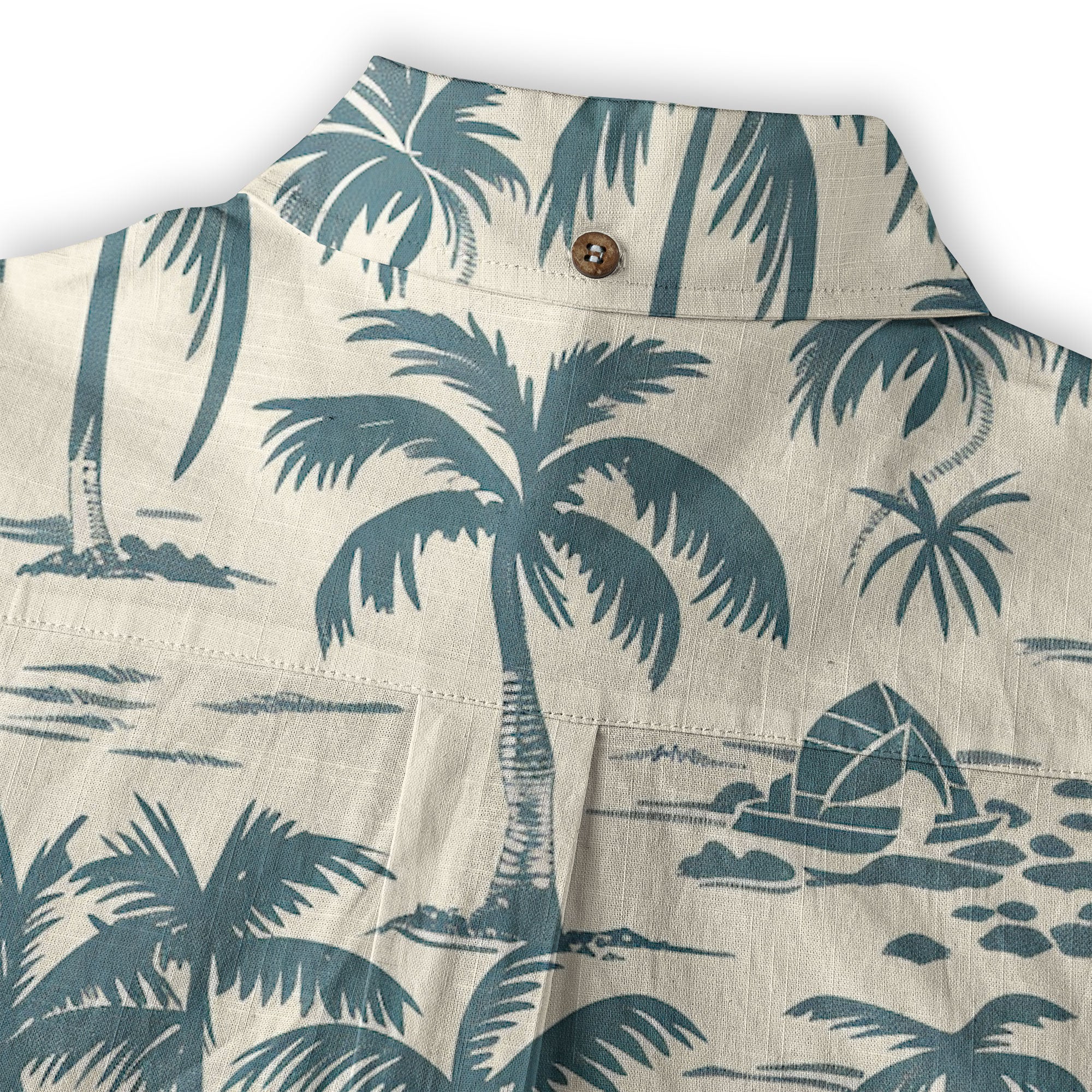 Vintage Aloha Hibiscus Flowers Hawaii Shirt, Floral Hawaiian Button Down Shirt for Men - The Palmix