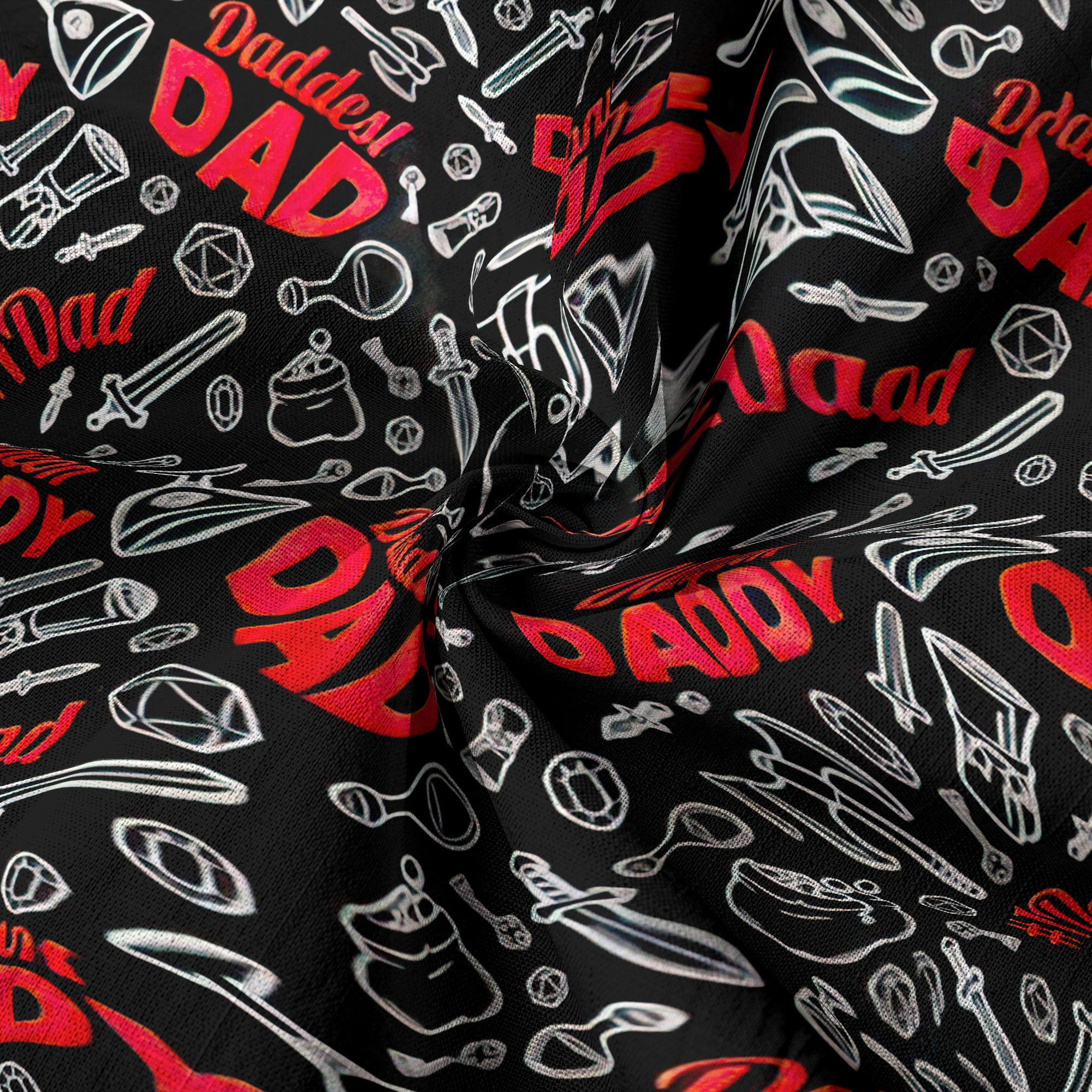 DnD Hawaii Shirt, Dice Print Hawaii Shirt, Dungeon Master Gift, Roleplaying Game Aloha Hawaii Shirt - The Palmix