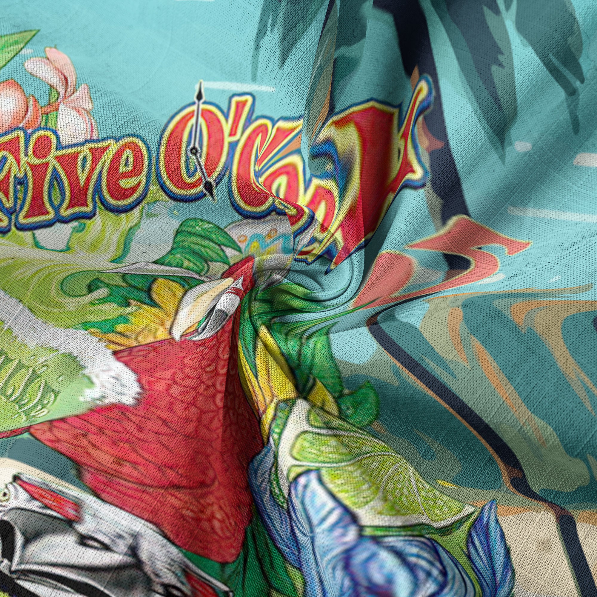 It's Always 5 O'clock Somewhere Hawaiian Shirt, Parrot Hawaiian Shirt, Parrot Summer Hawaiian Aloha Shirt - The Palmix