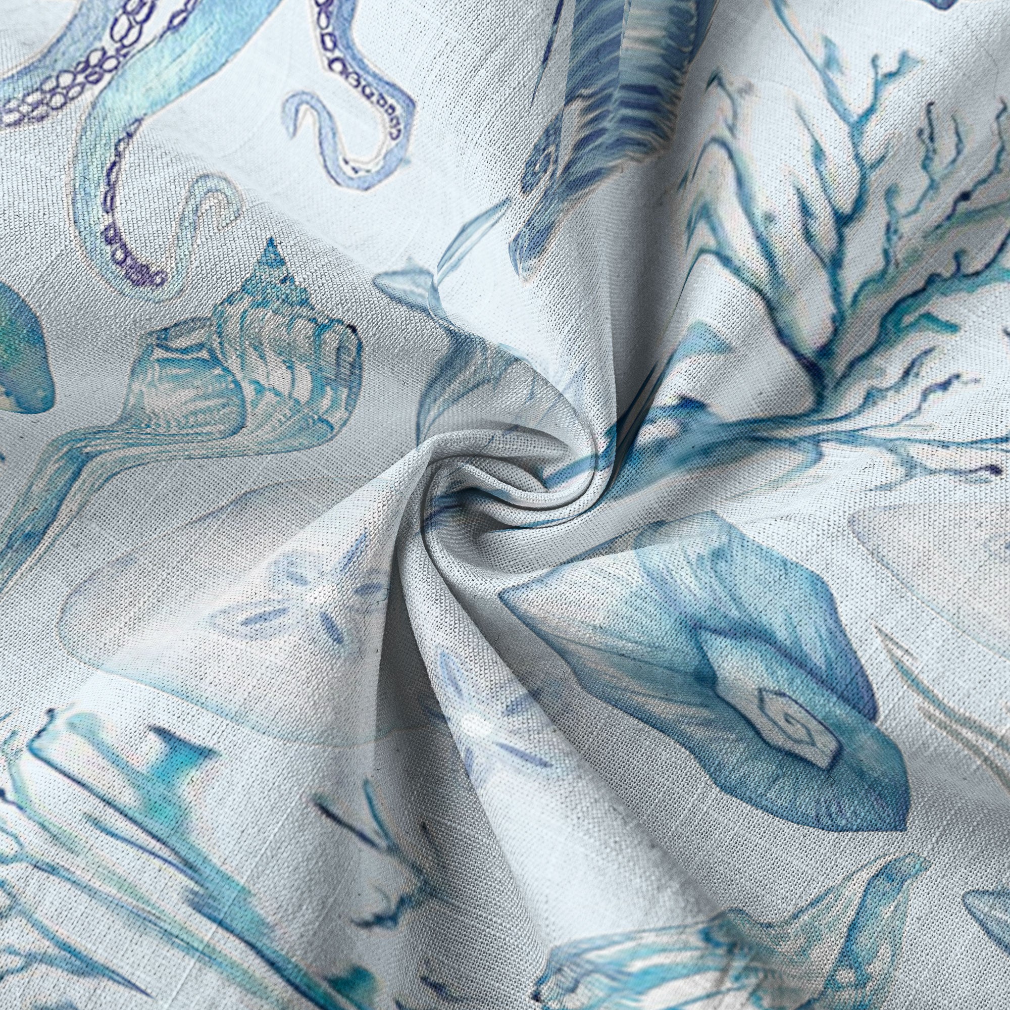 Turtle Hawaiian Shirt for Men, Ocean Animals Hawaiian Shirt - The Palmix