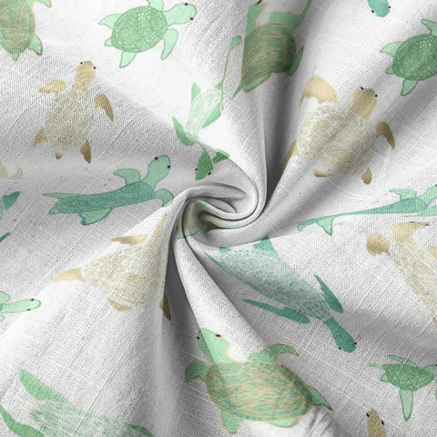 Turtle Aloha Shirt, Turtle Ocean Hawaiian Shirt - The Palmix