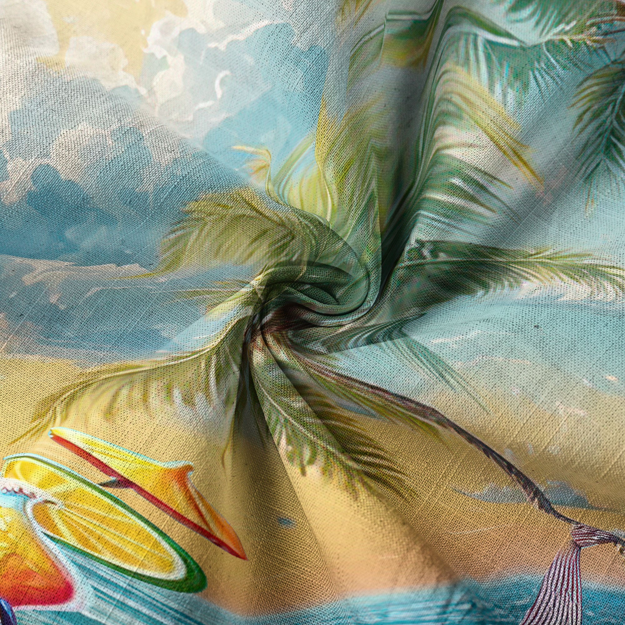 Parrot Beach Summer Hawaiian Shirt, Parrot Summer Beach Hawaiian Shirt - The Palmix