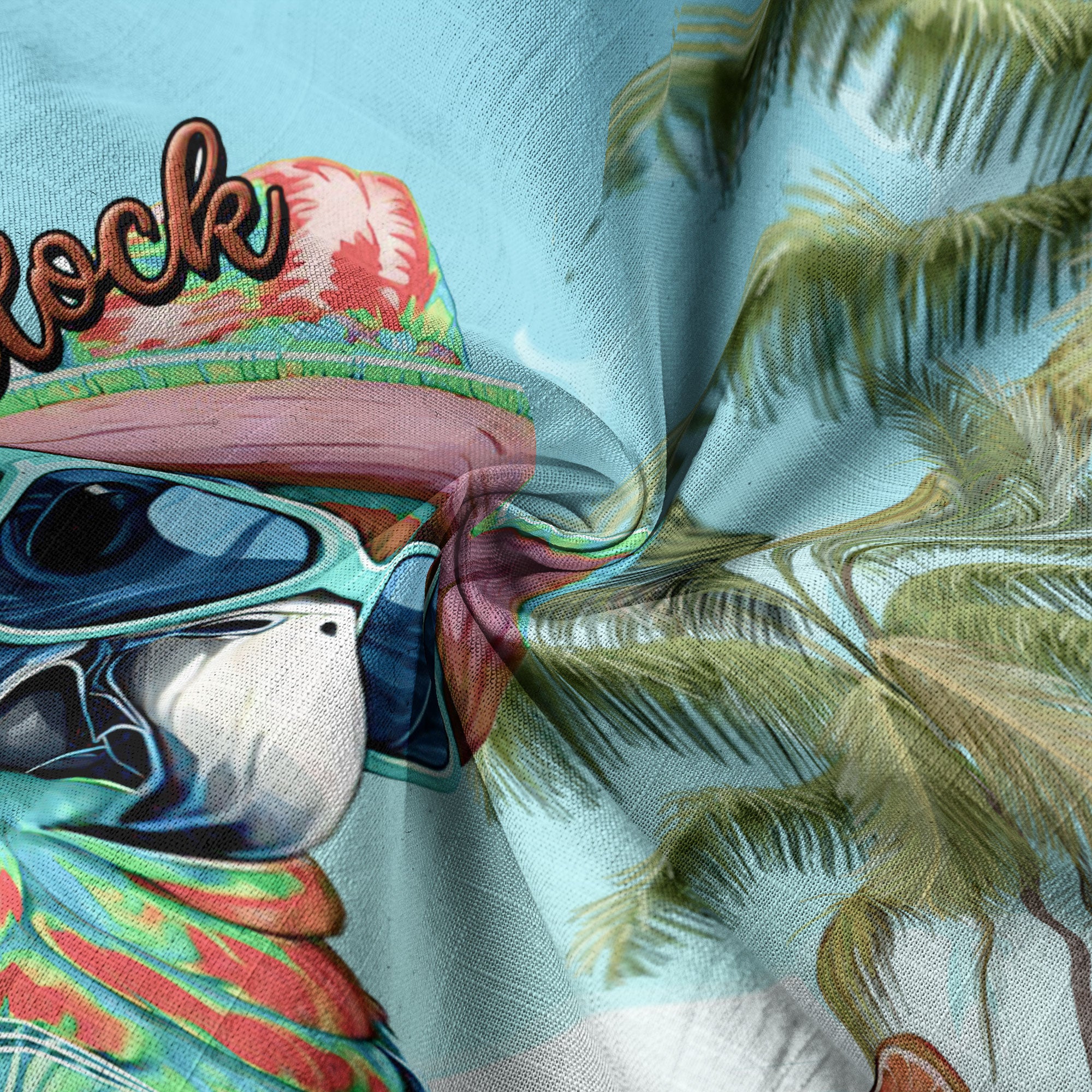 It's 5 O'clock Somewhere Parrot Hawaiian Shirt for Men, Parrot Aloha Button Down Shirt - The Palmix