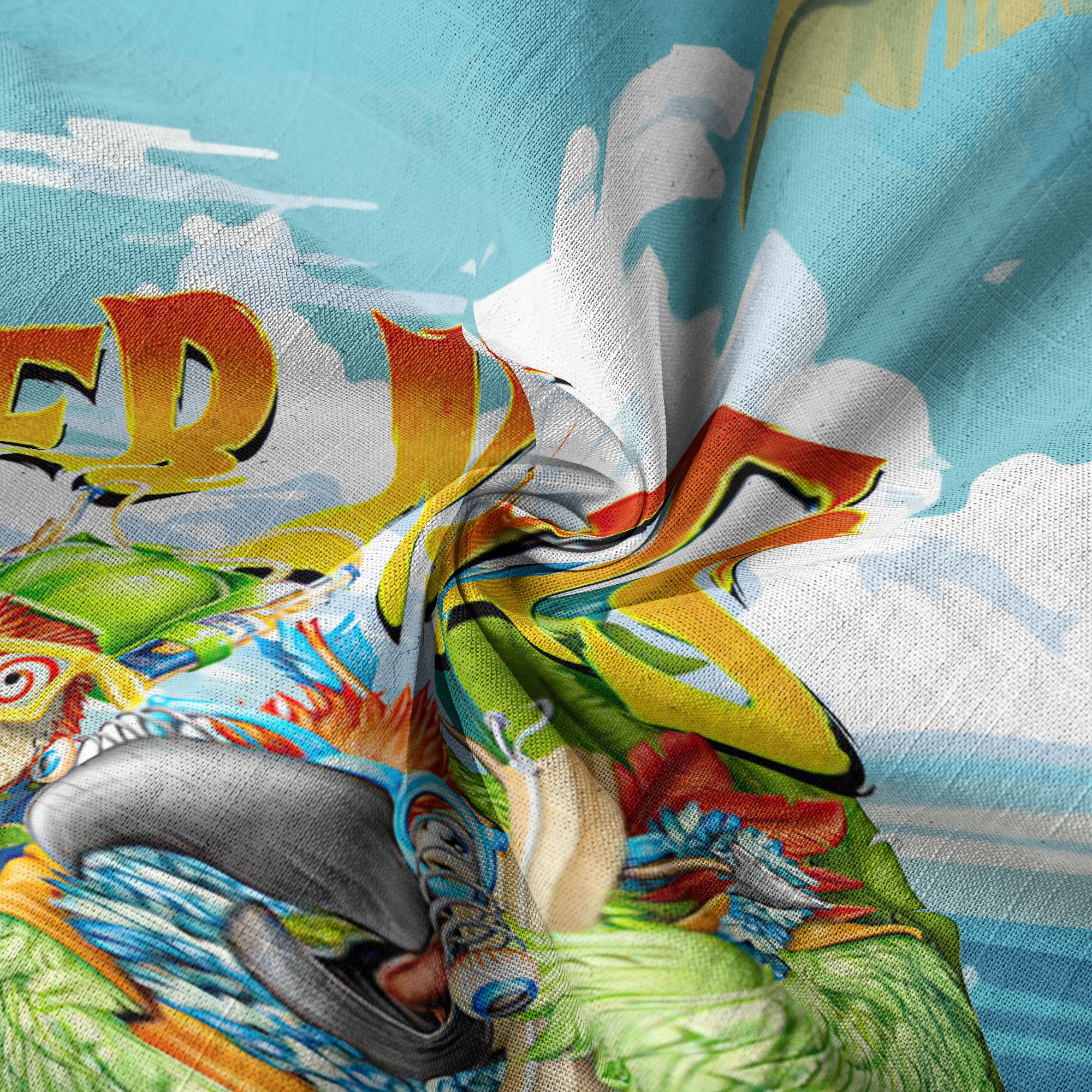 Beer Nuts Parrot Hawaiian Shirt for Men, Parrot Aloha Button Down Shirt - The Palmix